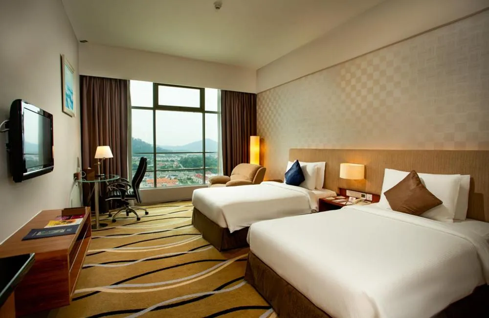 Bed in Zenith Hotel Kuantan