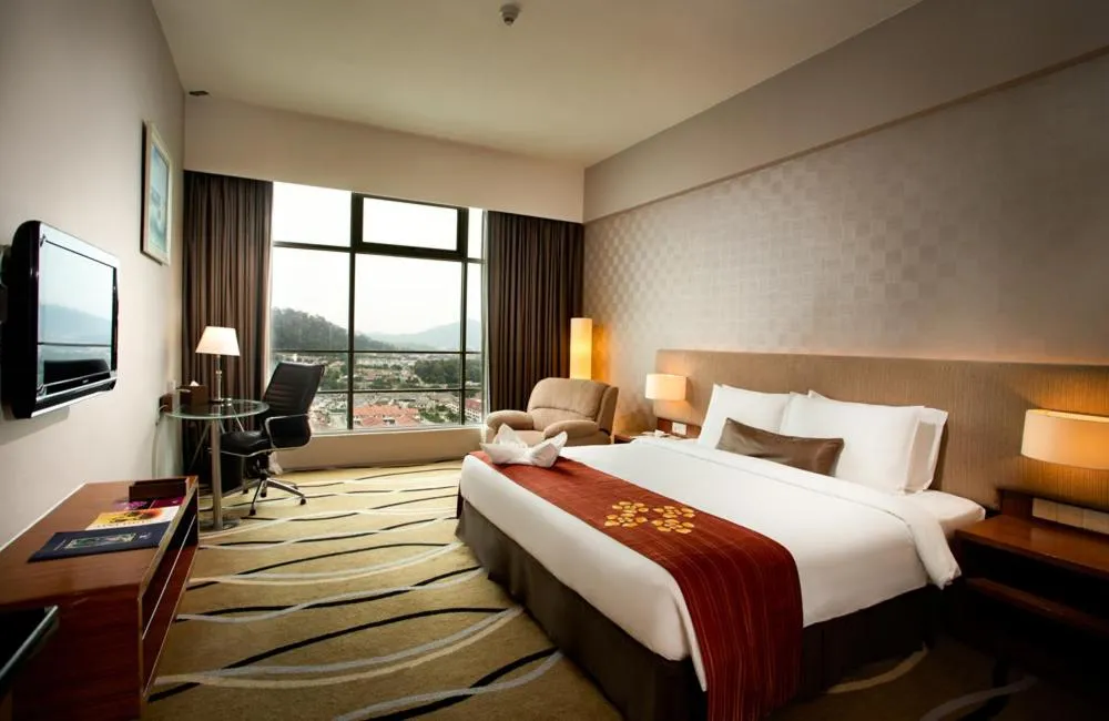 Bed in Zenith Hotel Kuantan