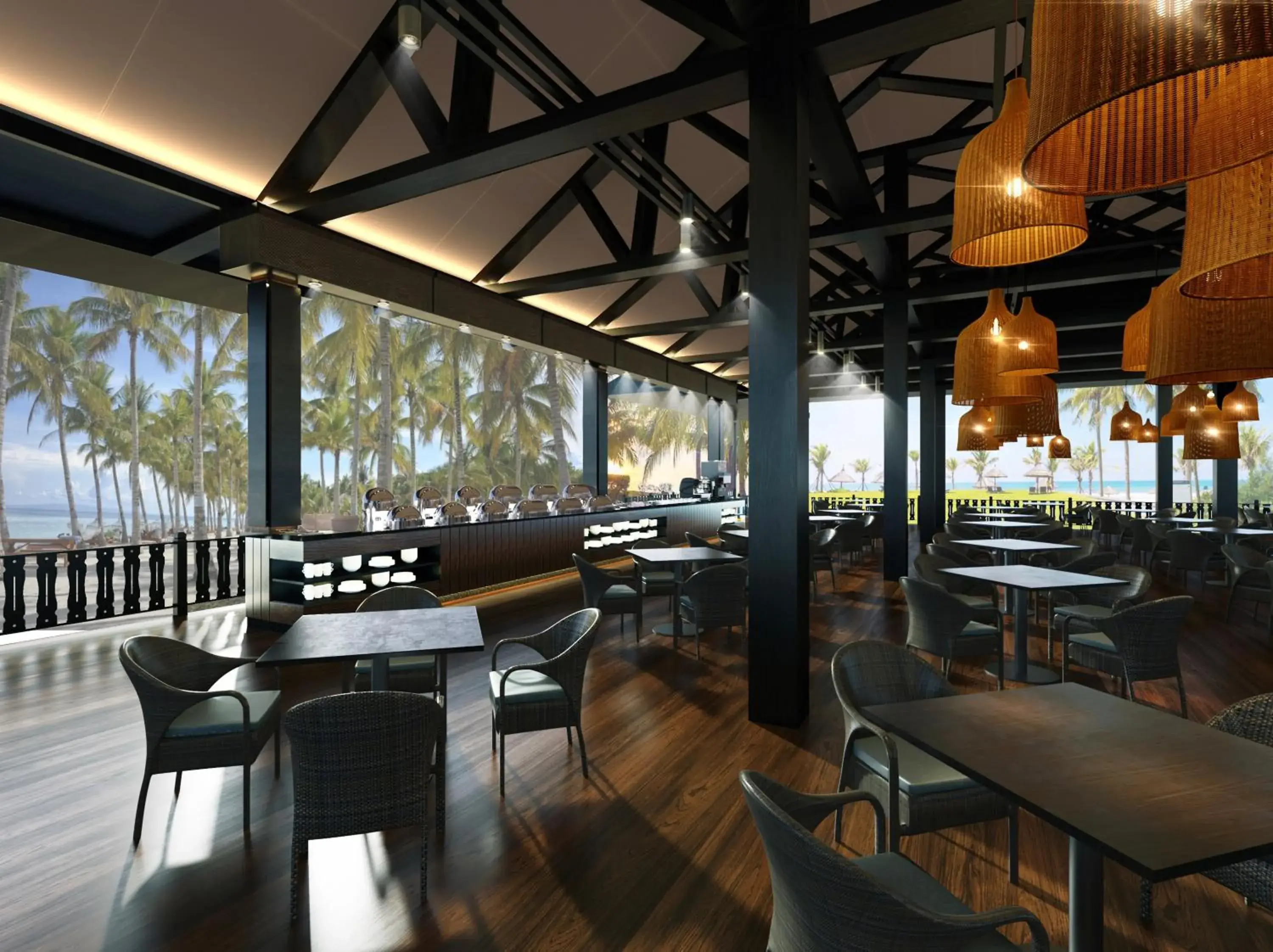 Breakfast in Berjaya Tioman Resort Breakfast in Berjaya Tioman Resort