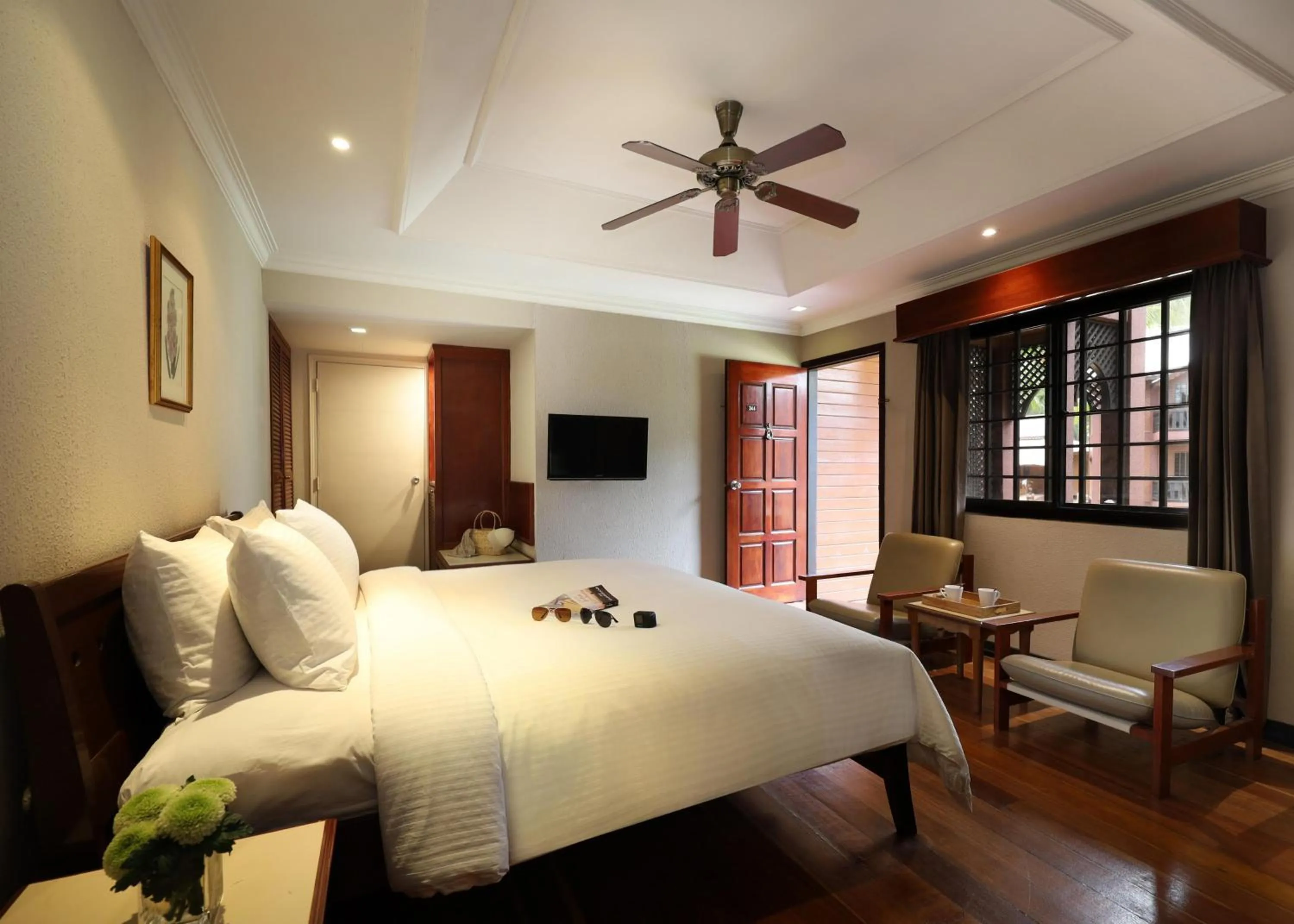 Bedroom, Bed in Berjaya Tioman Resort