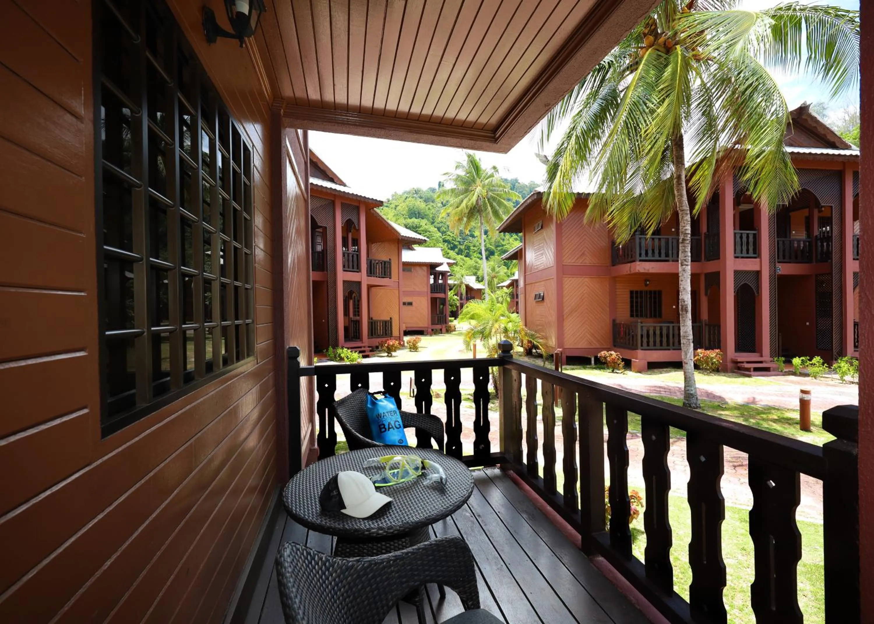 Balcony/Terrace in Berjaya Tioman Resort