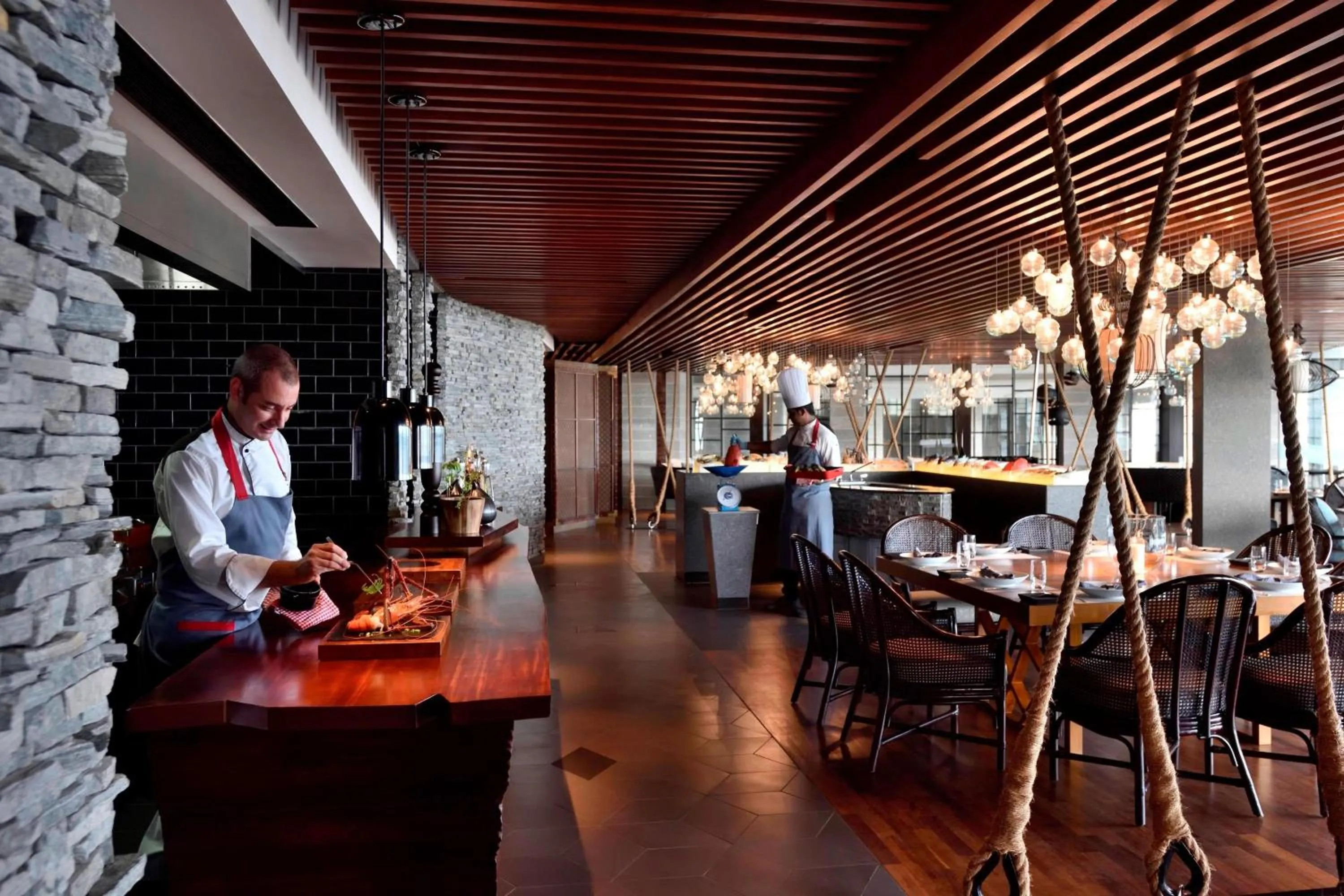 Restaurant/places to eat in Weligama Bay Marriott Resort & Spa