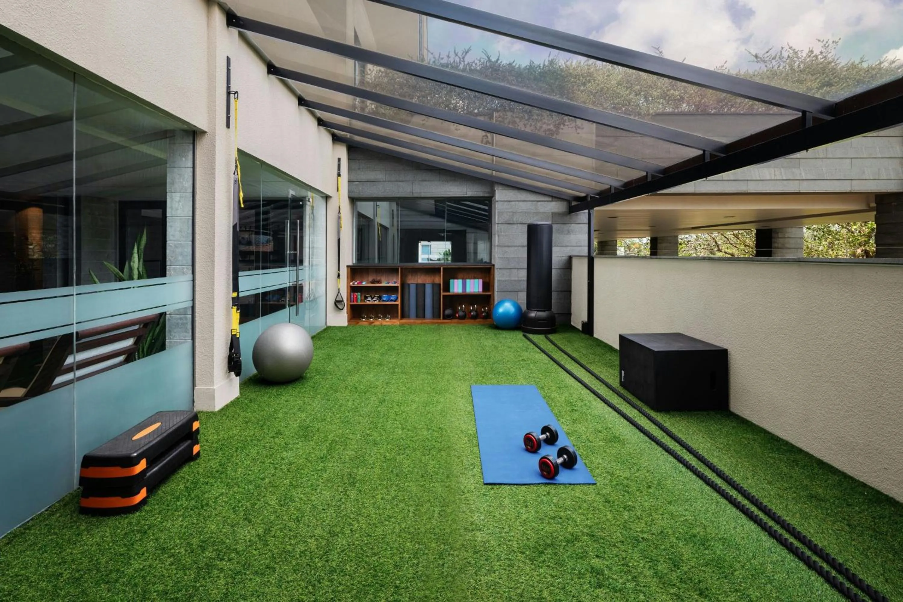 Fitness centre/facilities in Weligama Bay Marriott Resort & Spa