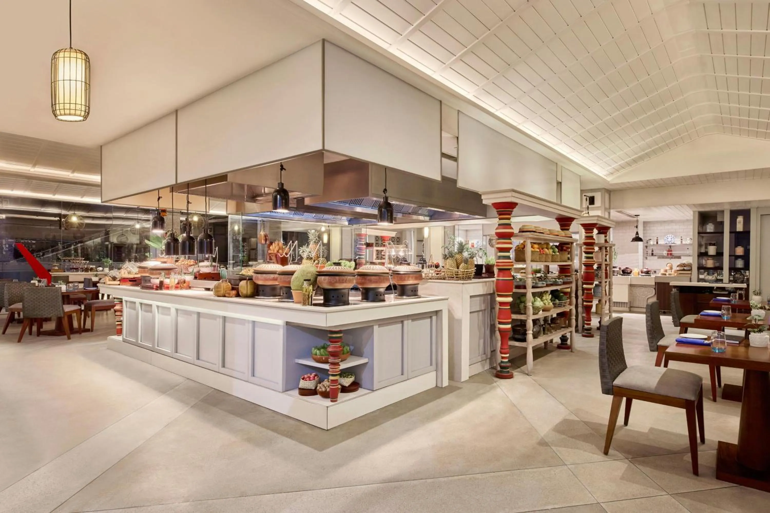 Kitchen or kitchenette in Weligama Bay Marriott Resort & Spa