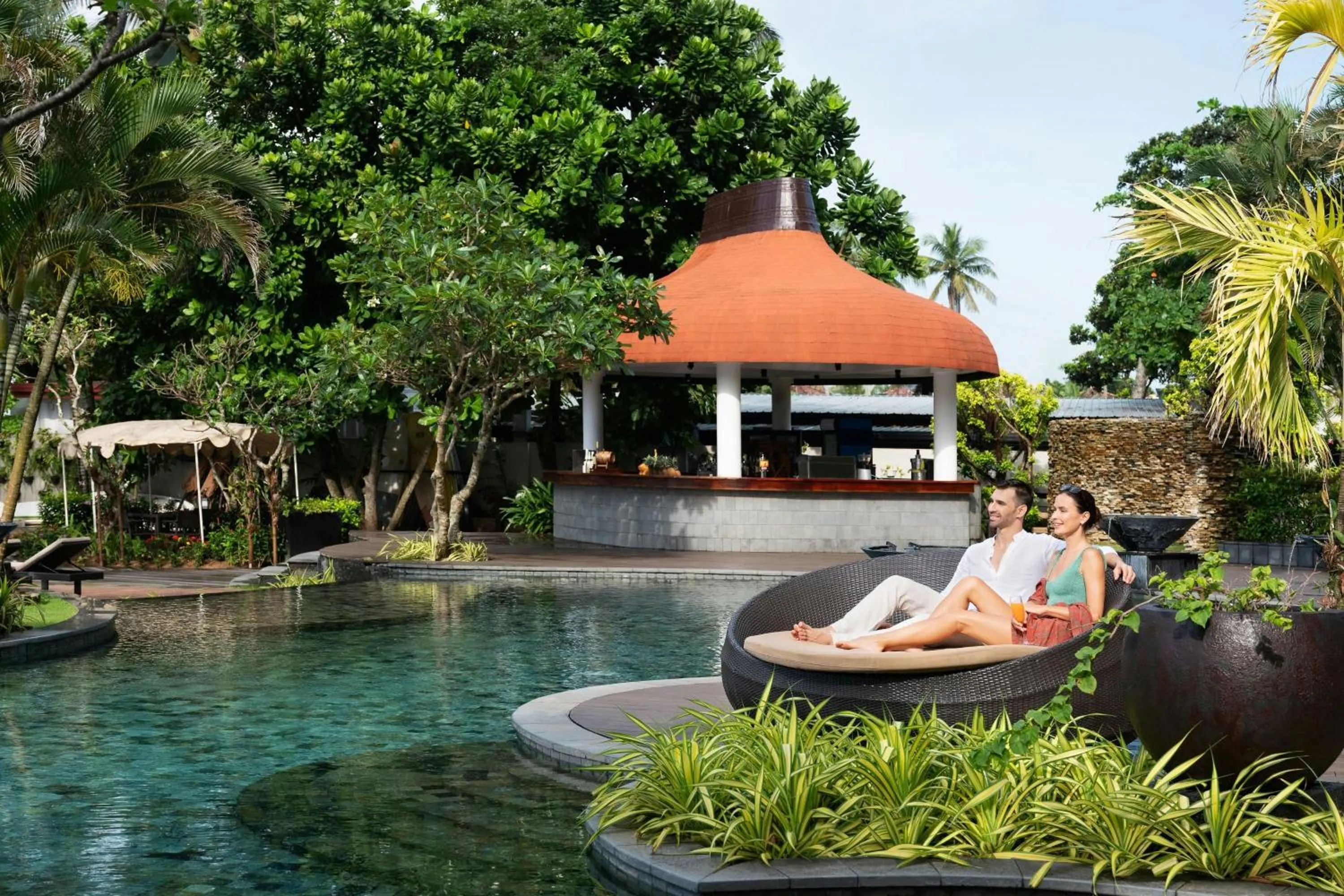 Swimming pool in Weligama Bay Marriott Resort & Spa