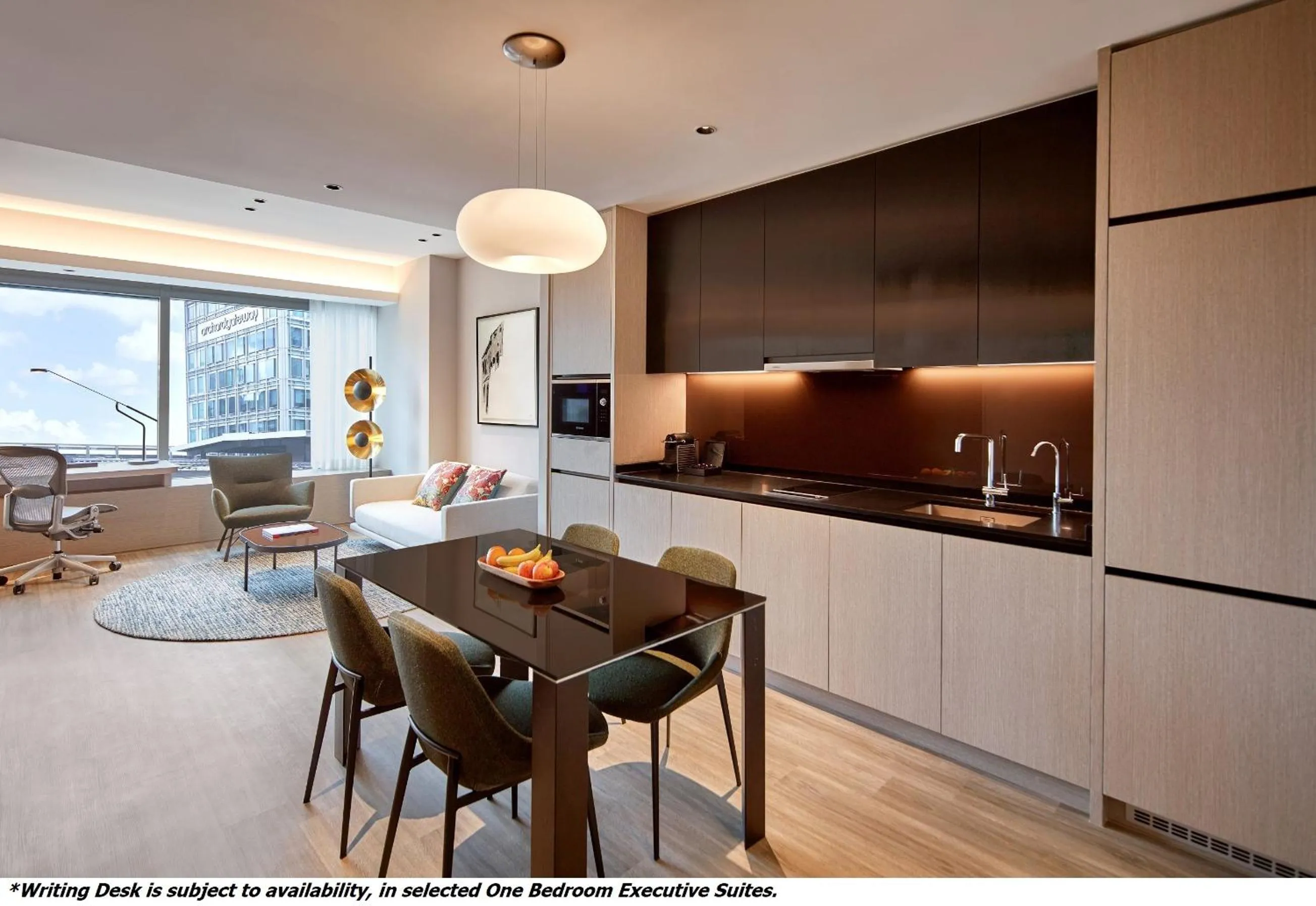 Living room in Pan Pacific Serviced Suites Orchard, Singapore