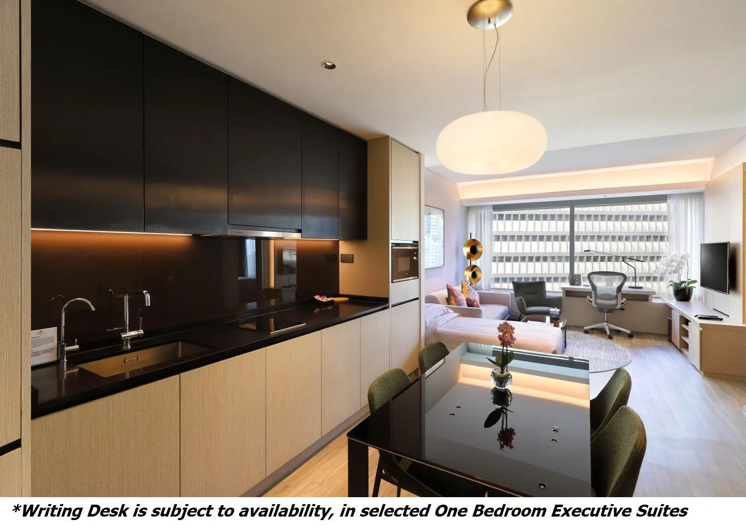 Living room in Pan Pacific Serviced Suites Orchard, Singapore