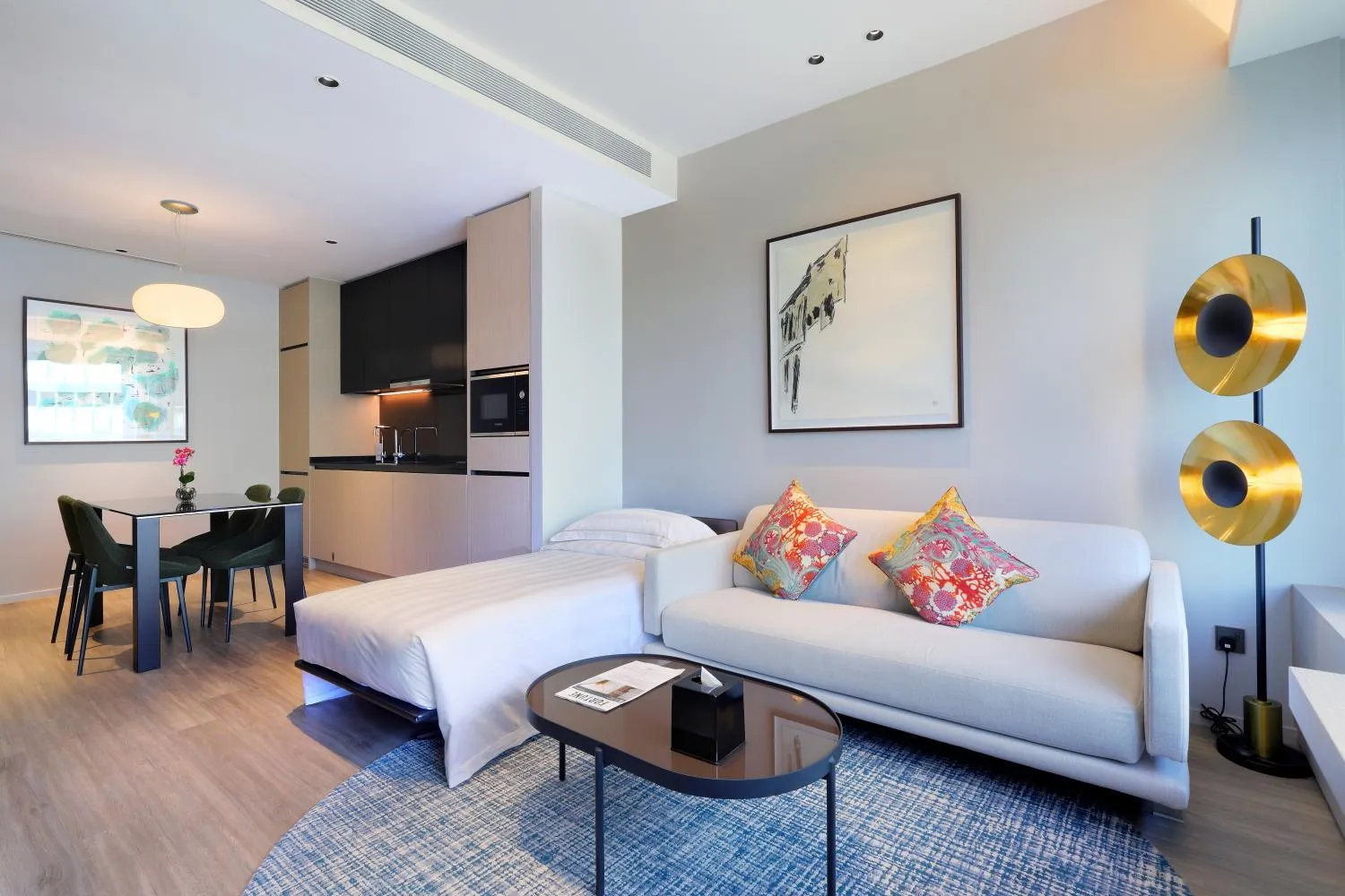 Living room in Pan Pacific Serviced Suites Orchard, Singapore