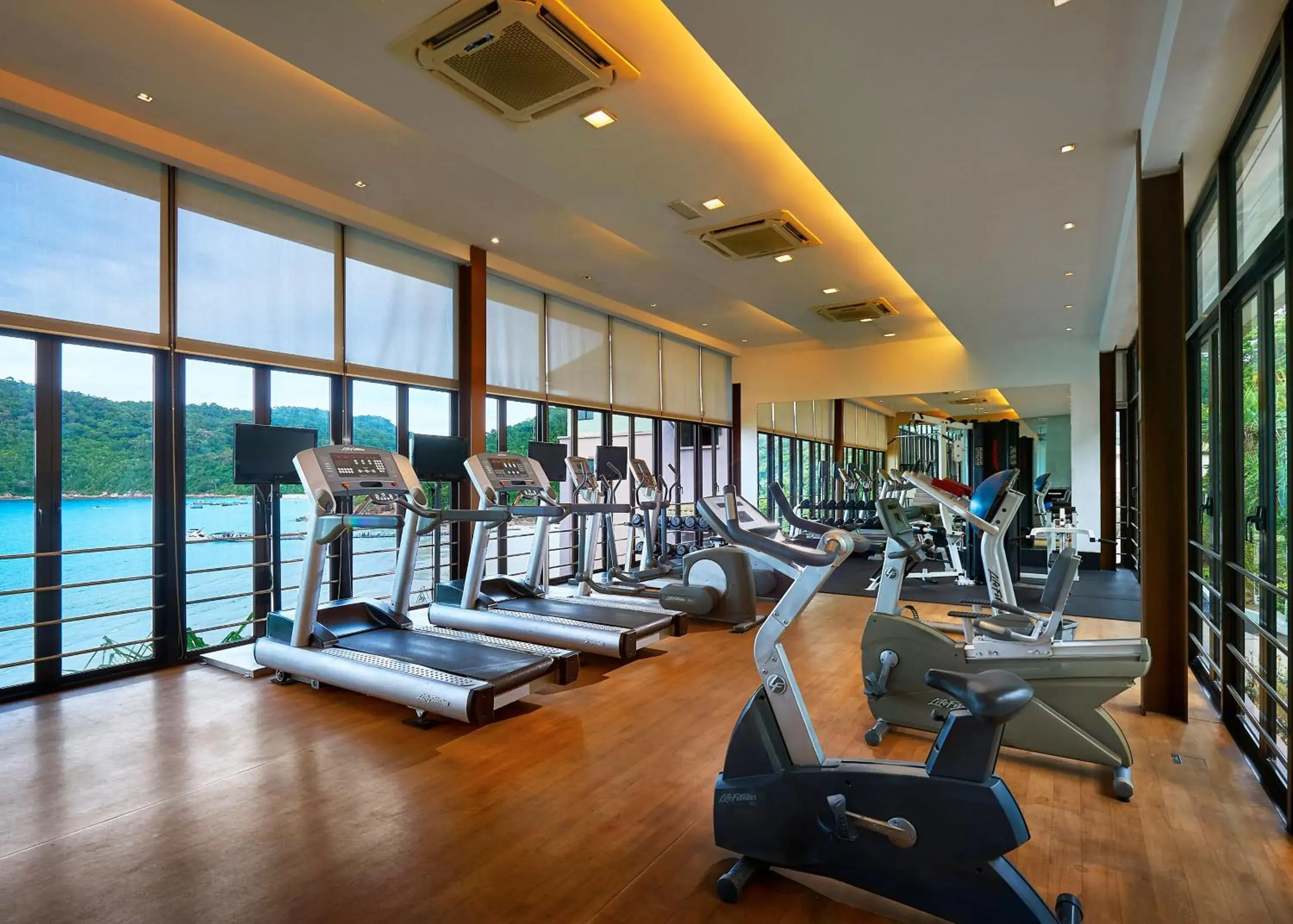 Fitness centre/facilities in The Taaras Beach & Spa Resort Fitness centre/facilities in The Taaras Beach & Spa Resort
