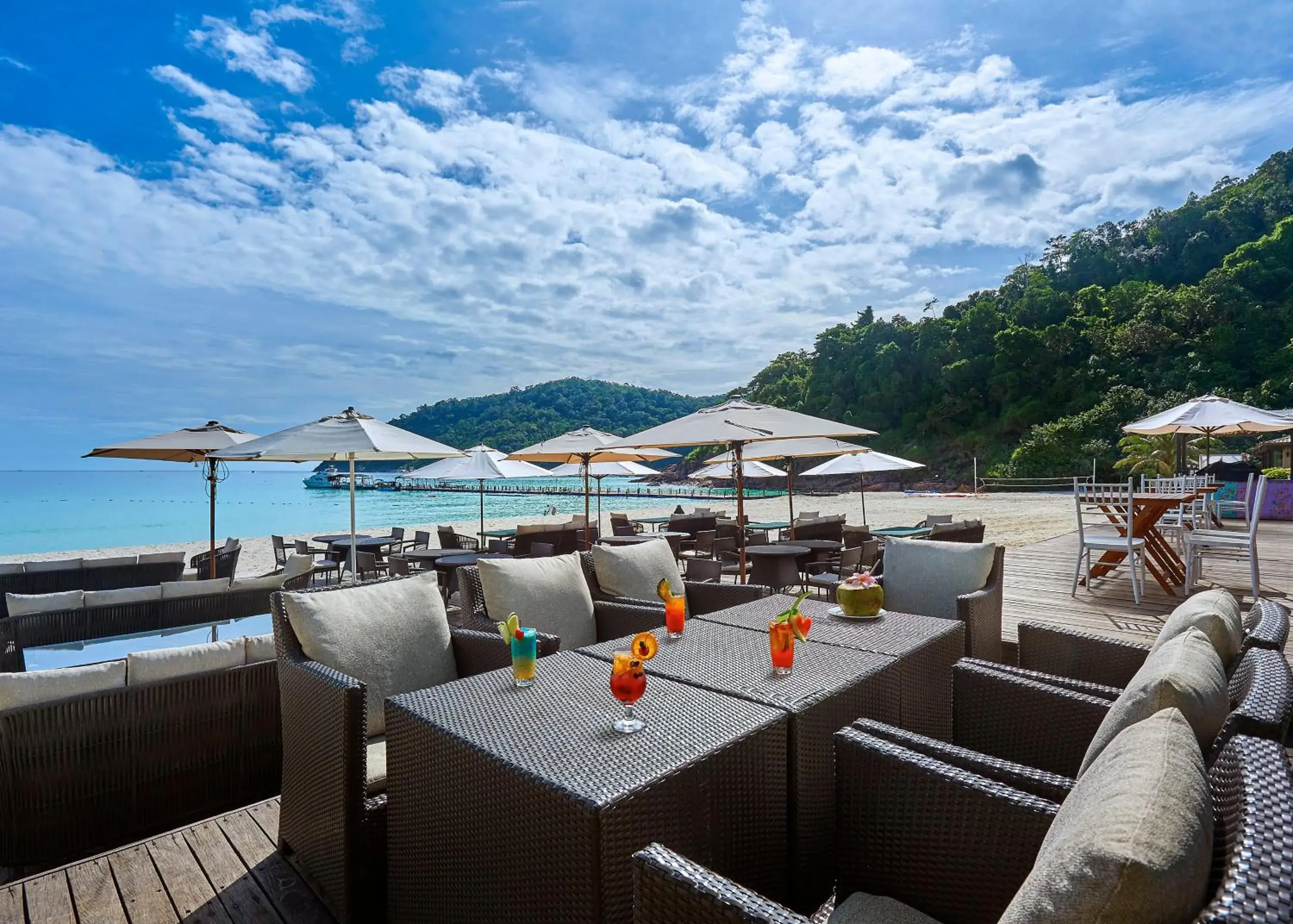 Lounge or bar in The Taaras Beach & Spa Resort Lounge or bar in The Taaras Beach & Spa Resort