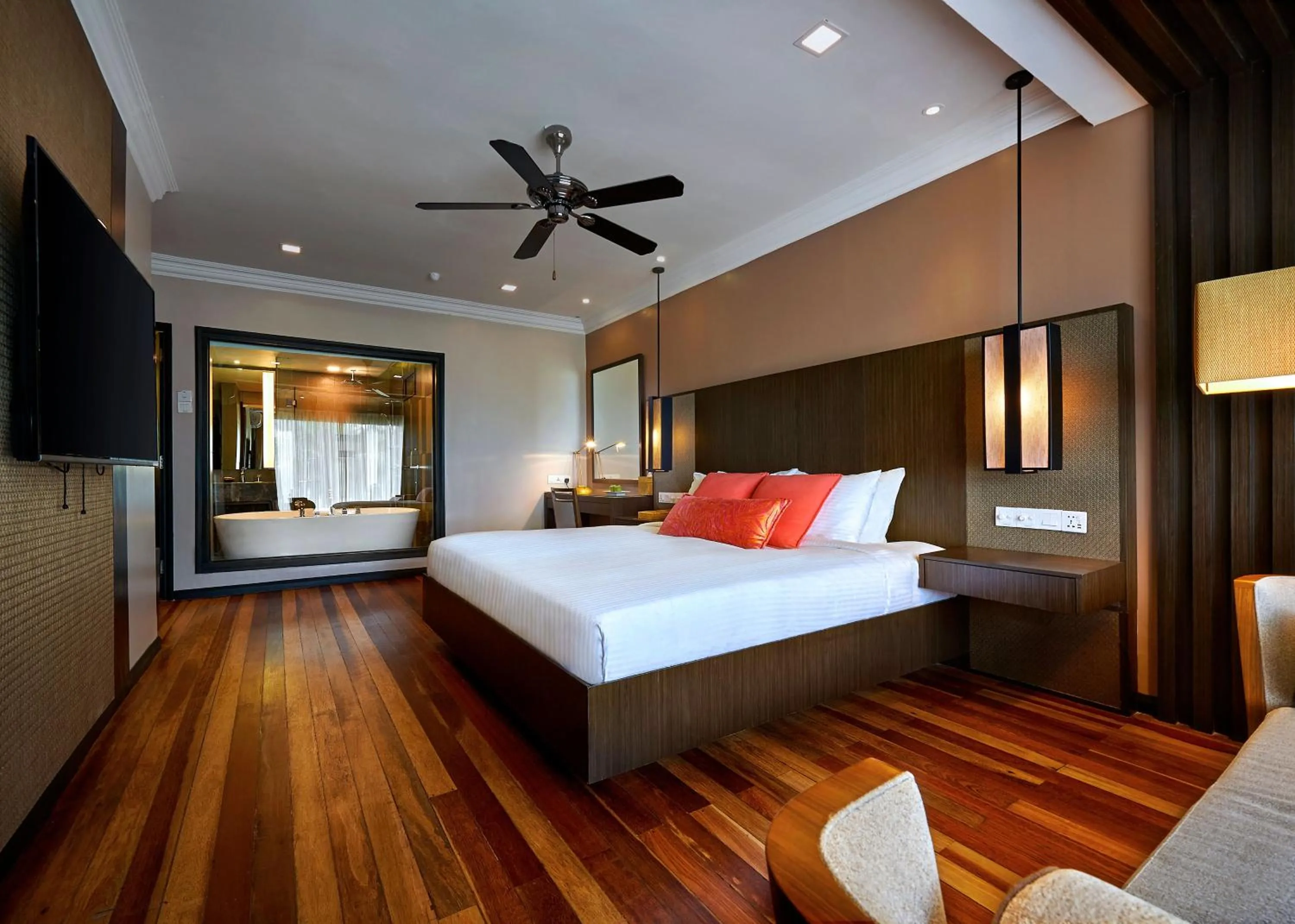 Bedroom, Bed in The Taaras Beach & Spa Resort