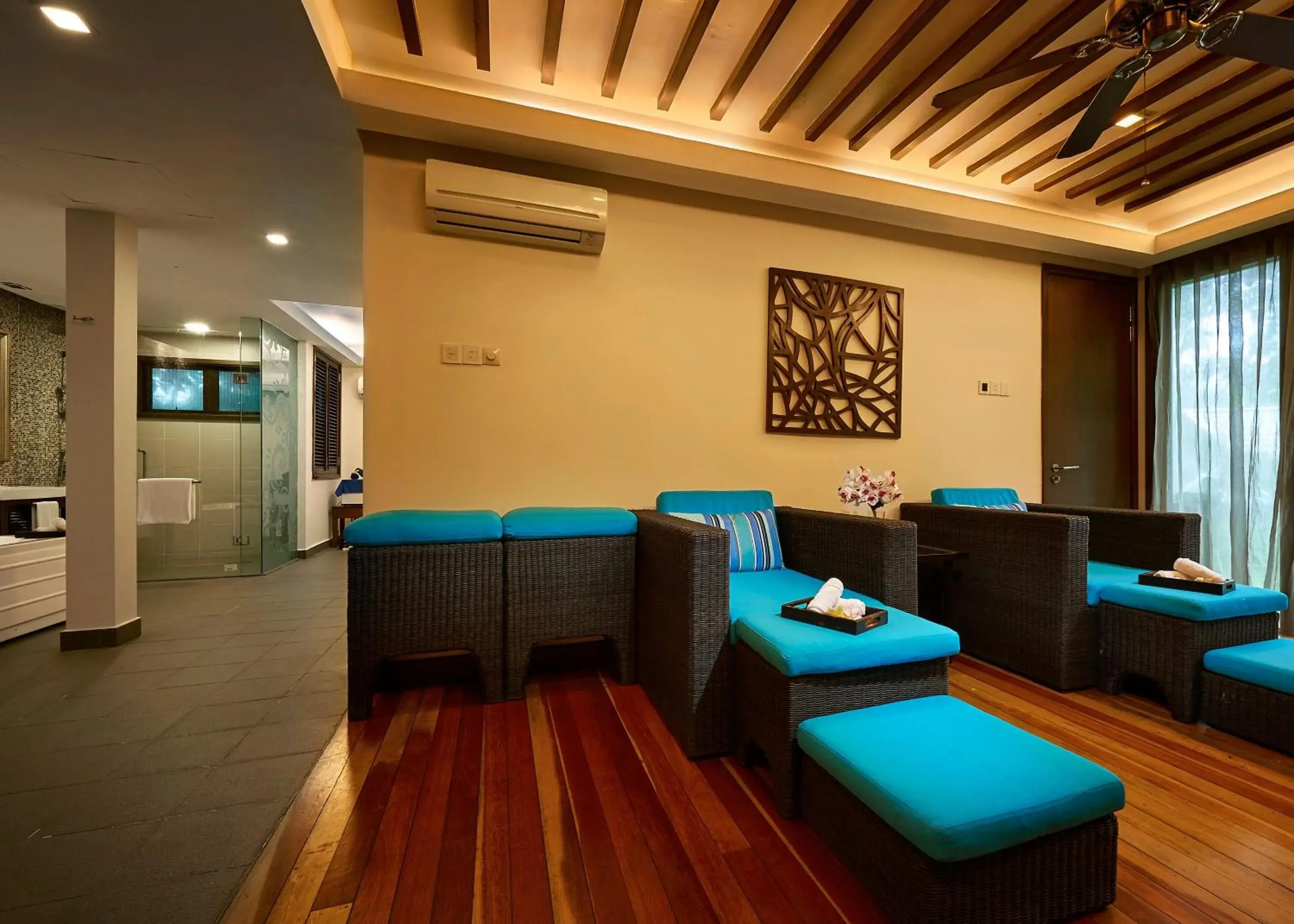 Spa and wellness centre/facilities in The Taaras Beach & Spa Resort Spa and wellness centre/facilities in The Taaras Beach & Spa Resort
