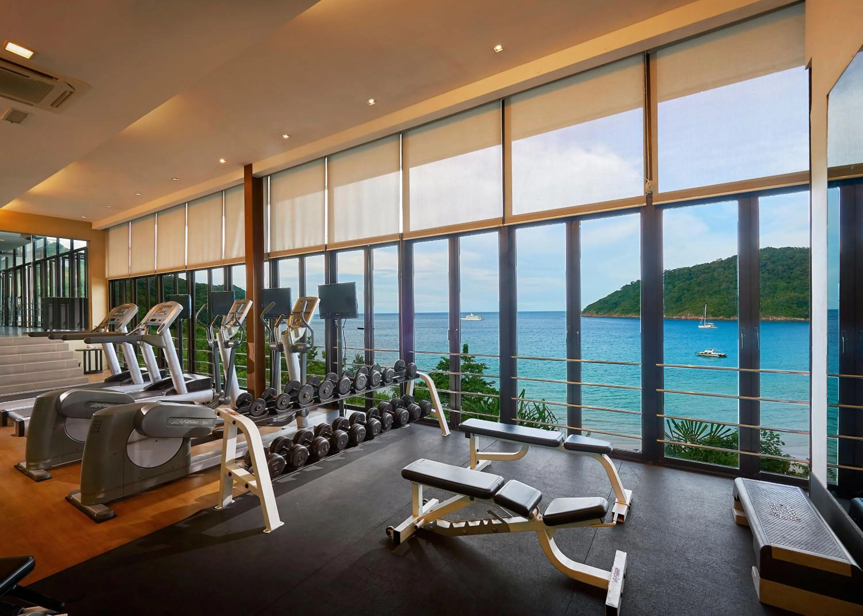 Fitness centre/facilities in The Taaras Beach & Spa Resort