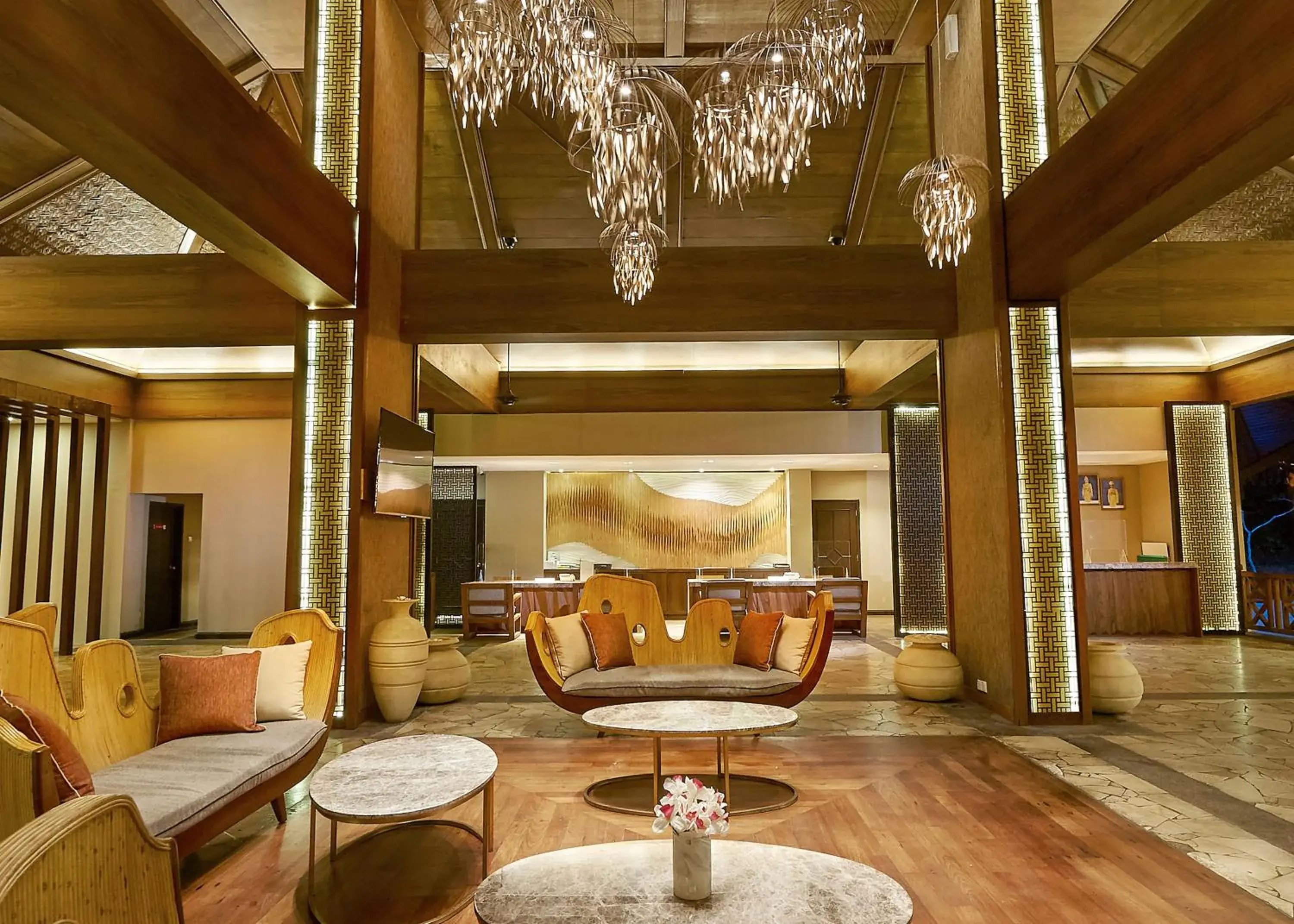 Lobby or reception in The Taaras Beach & Spa Resort Lobby or reception in The Taaras Beach & Spa Resort