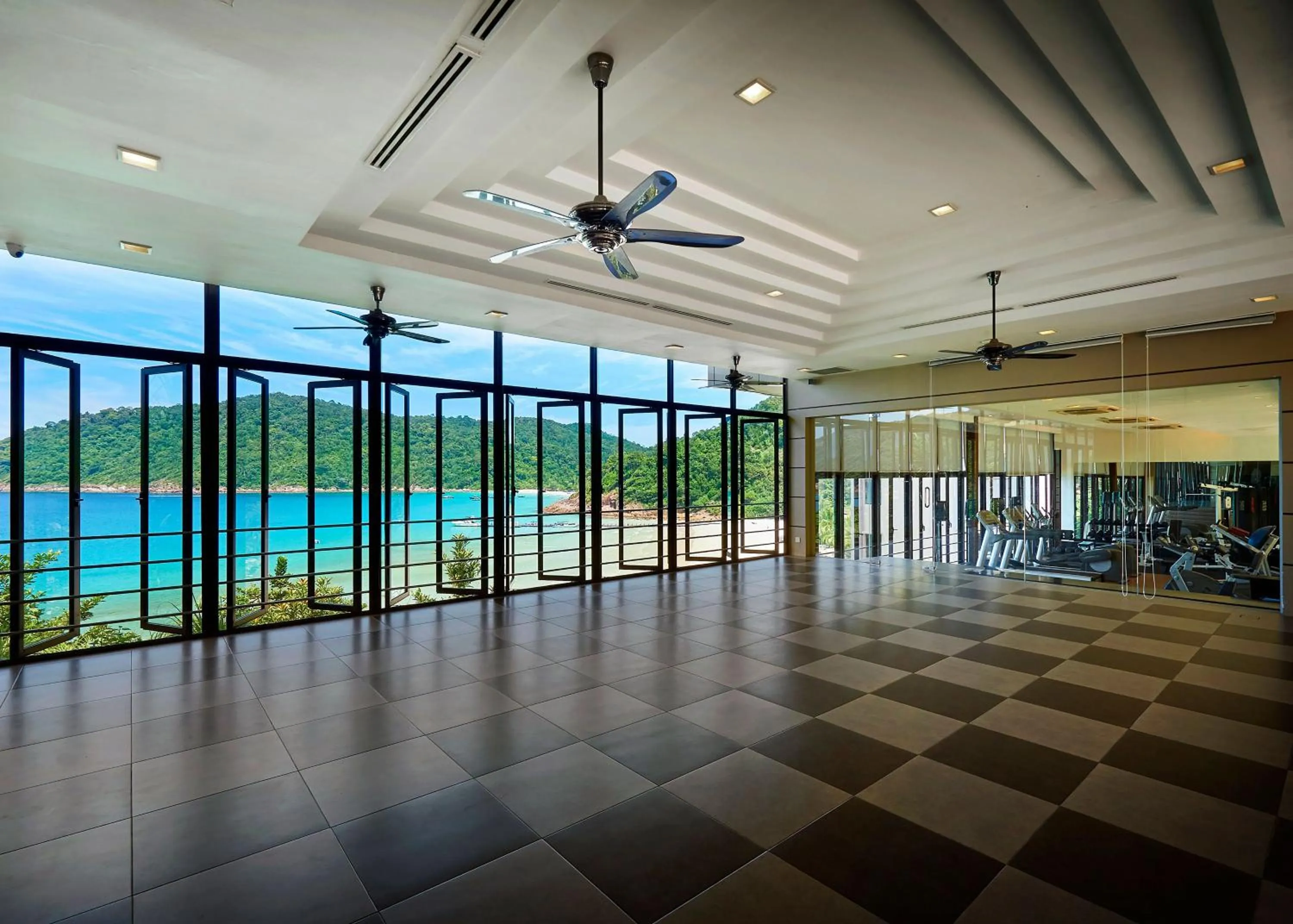 Fitness centre/facilities in The Taaras Beach & Spa Resort