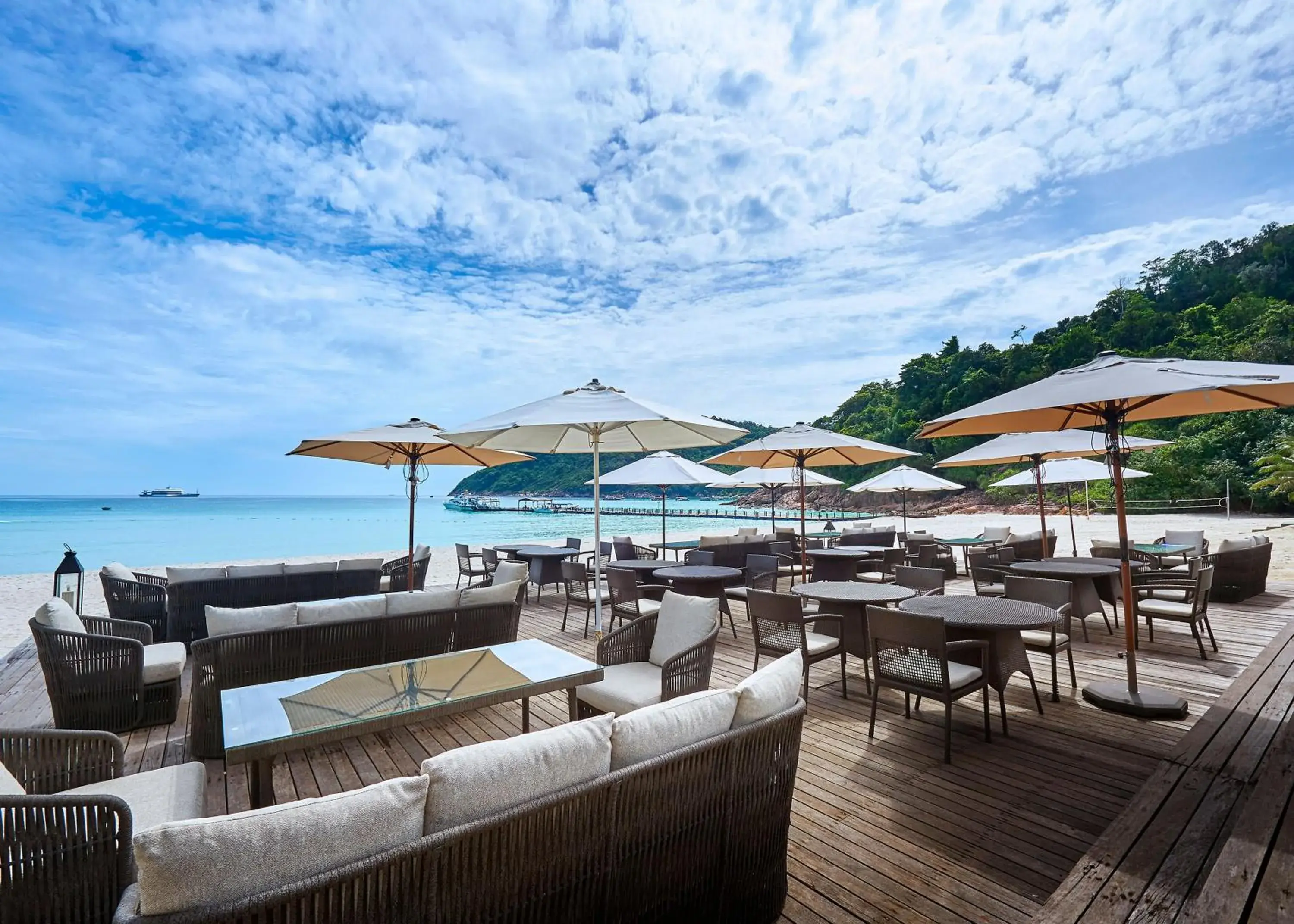 Lounge or bar in The Taaras Beach & Spa Resort Lounge or bar in The Taaras Beach & Spa Resort