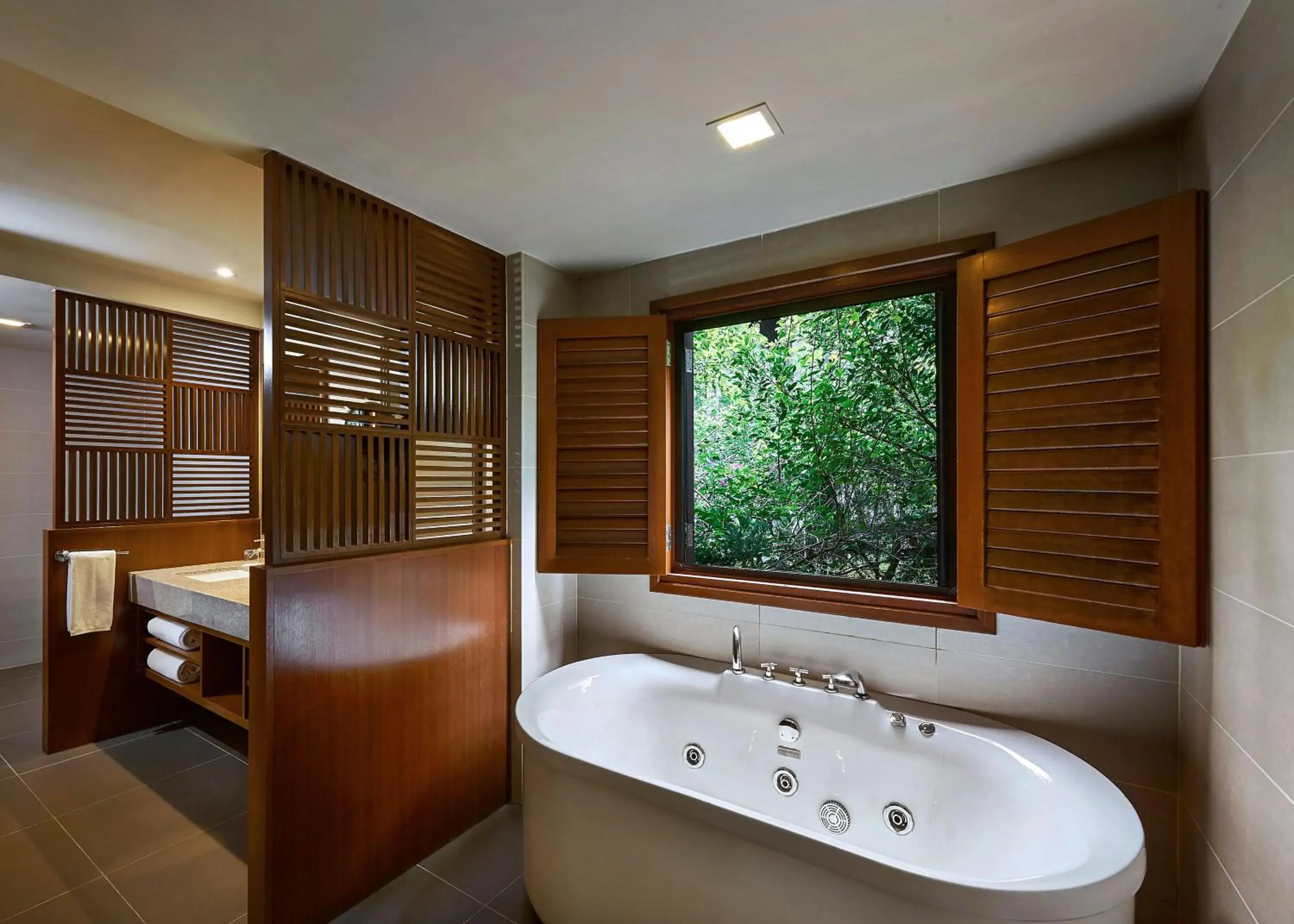 Bathroom in The Taaras Beach & Spa Resort Bathroom in The Taaras Beach & Spa Resort