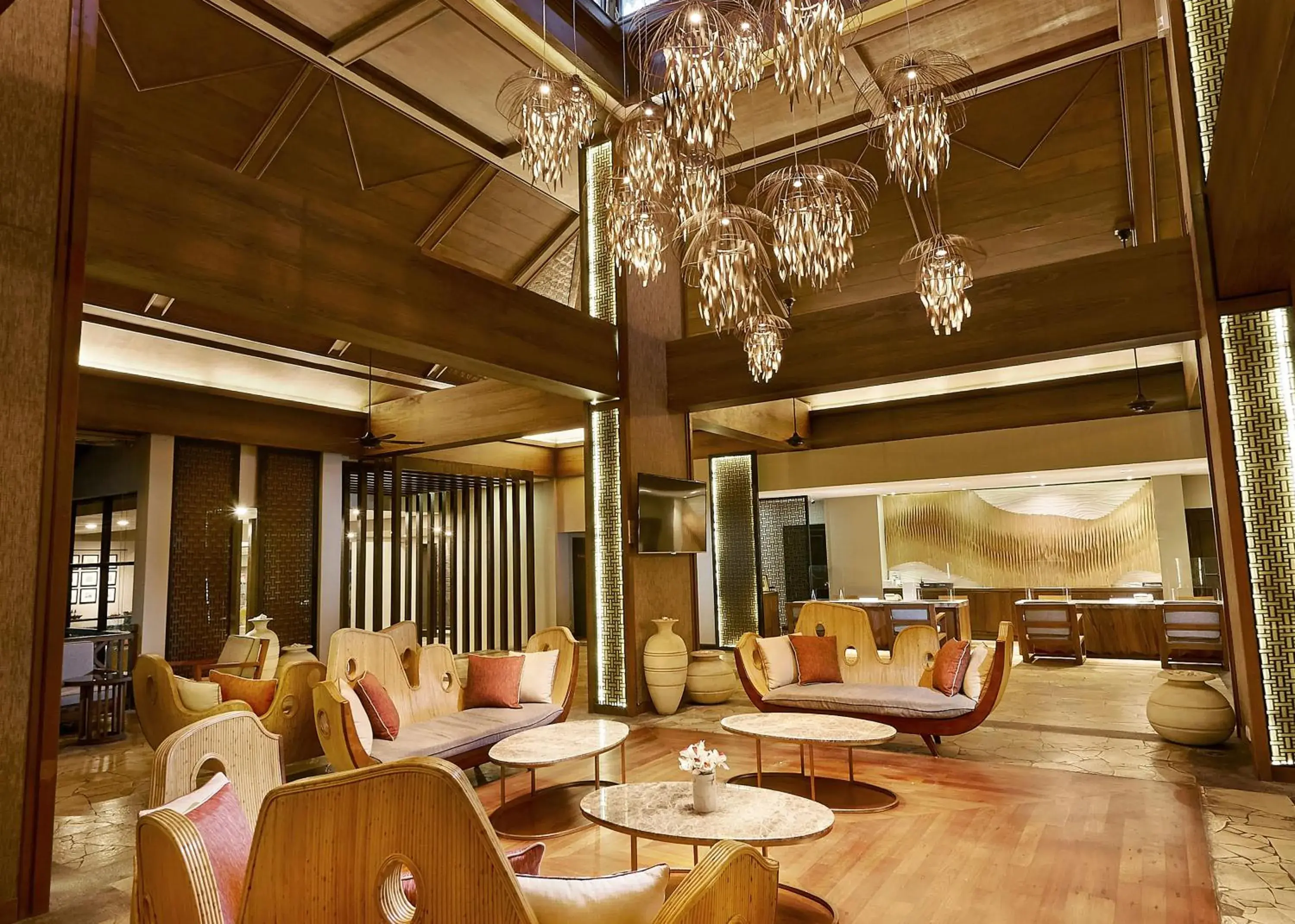 Lobby or reception in The Taaras Beach & Spa Resort Lobby or reception in The Taaras Beach & Spa Resort