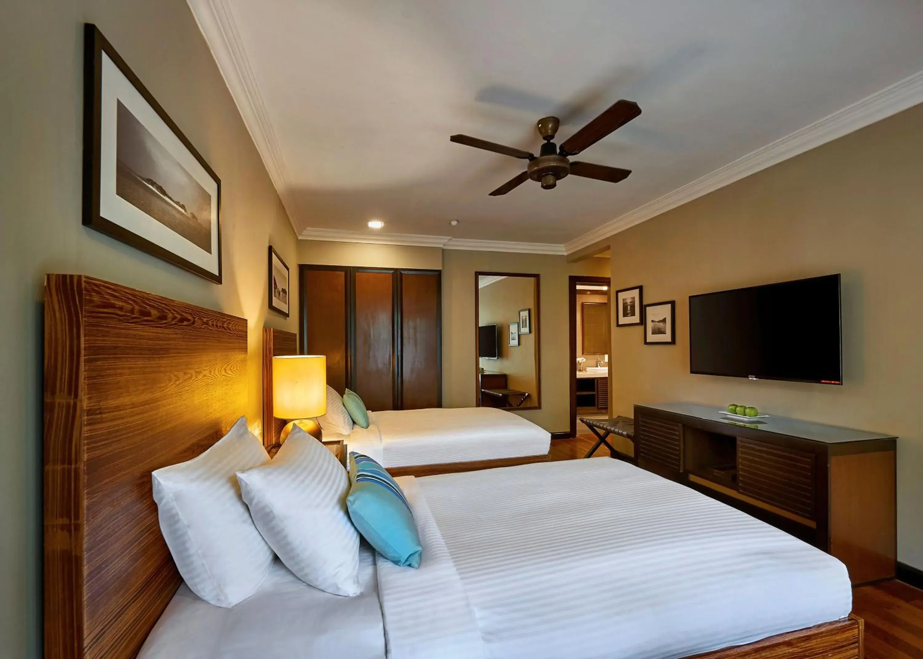 Bedroom, Bed in The Taaras Beach & Spa Resort Bedroom, Bed in The Taaras Beach & Spa Resort