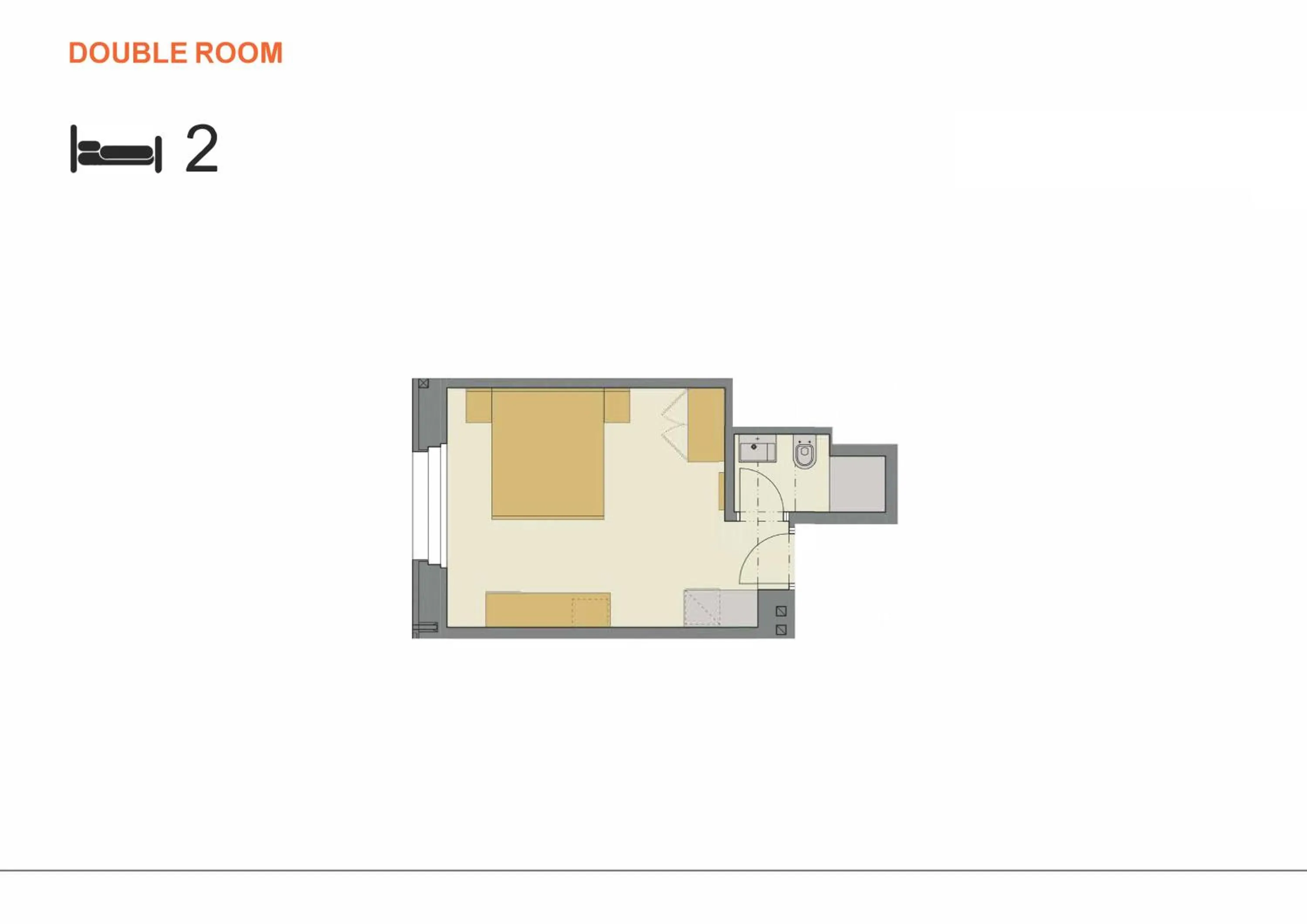 Floor plan in DownTown Suites Belohorska
