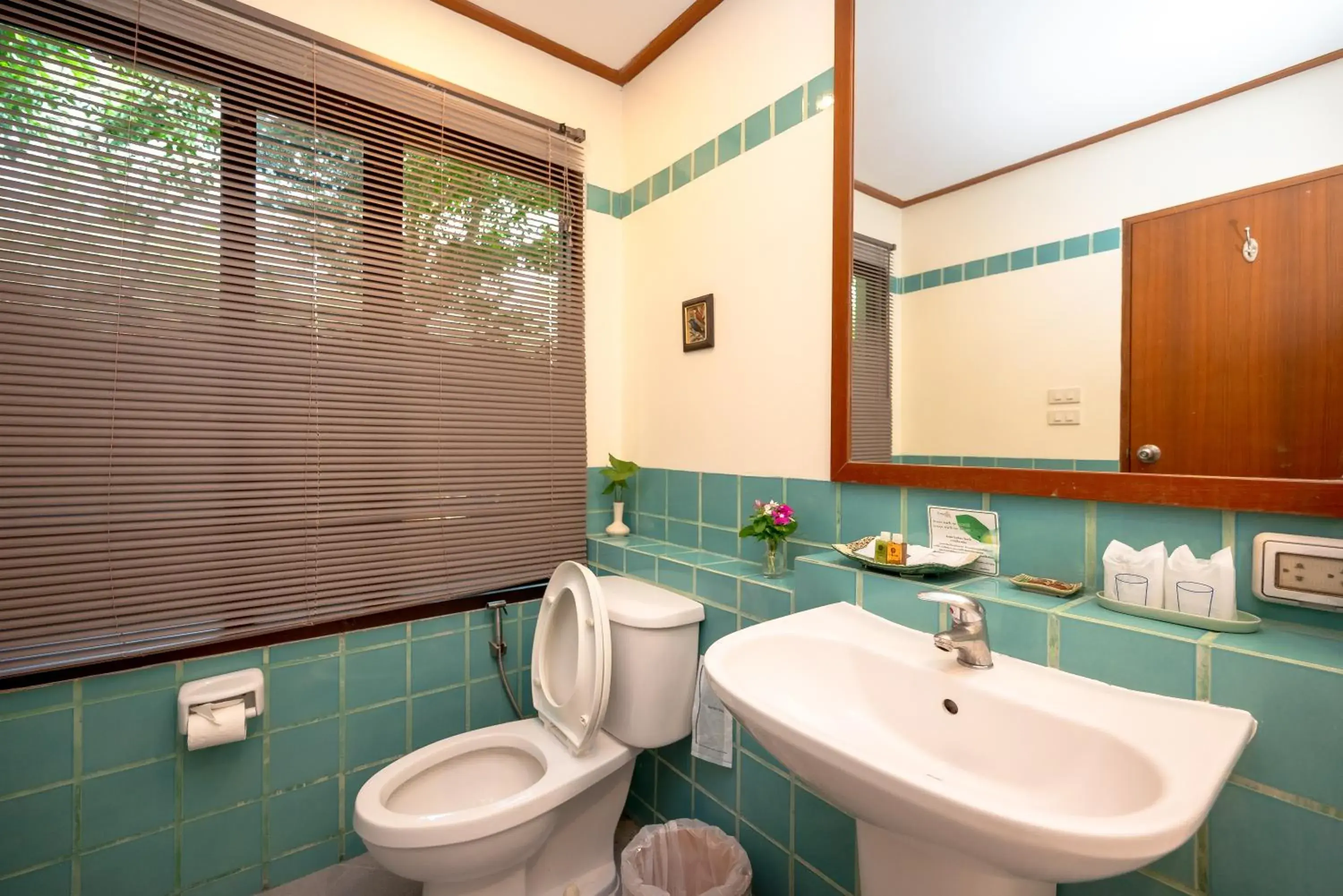 Bathroom in Comsaed River Kwai Resort Bathroom in Comsaed River Kwai Resort