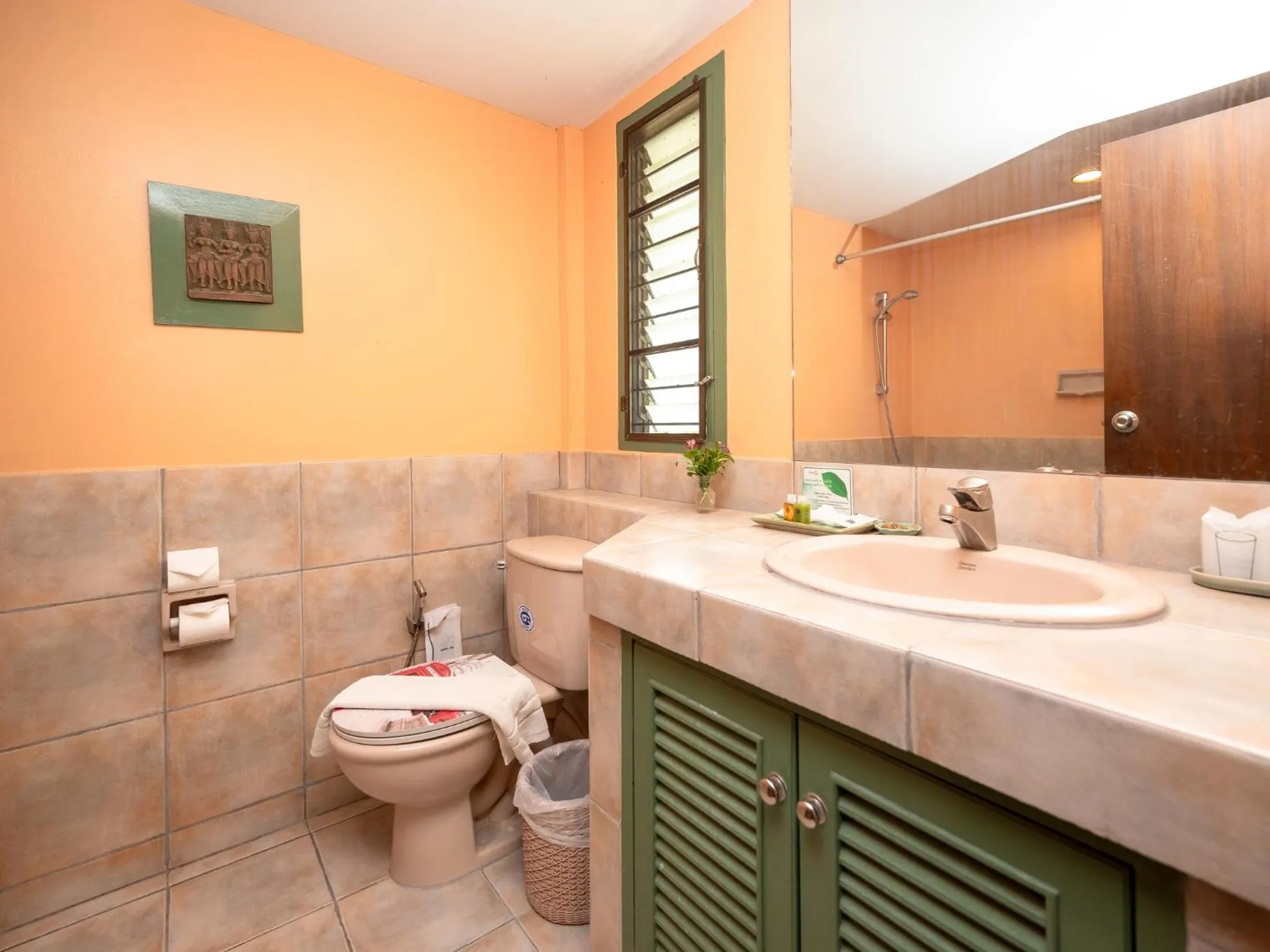 Bathroom in Comsaed River Kwai Resort