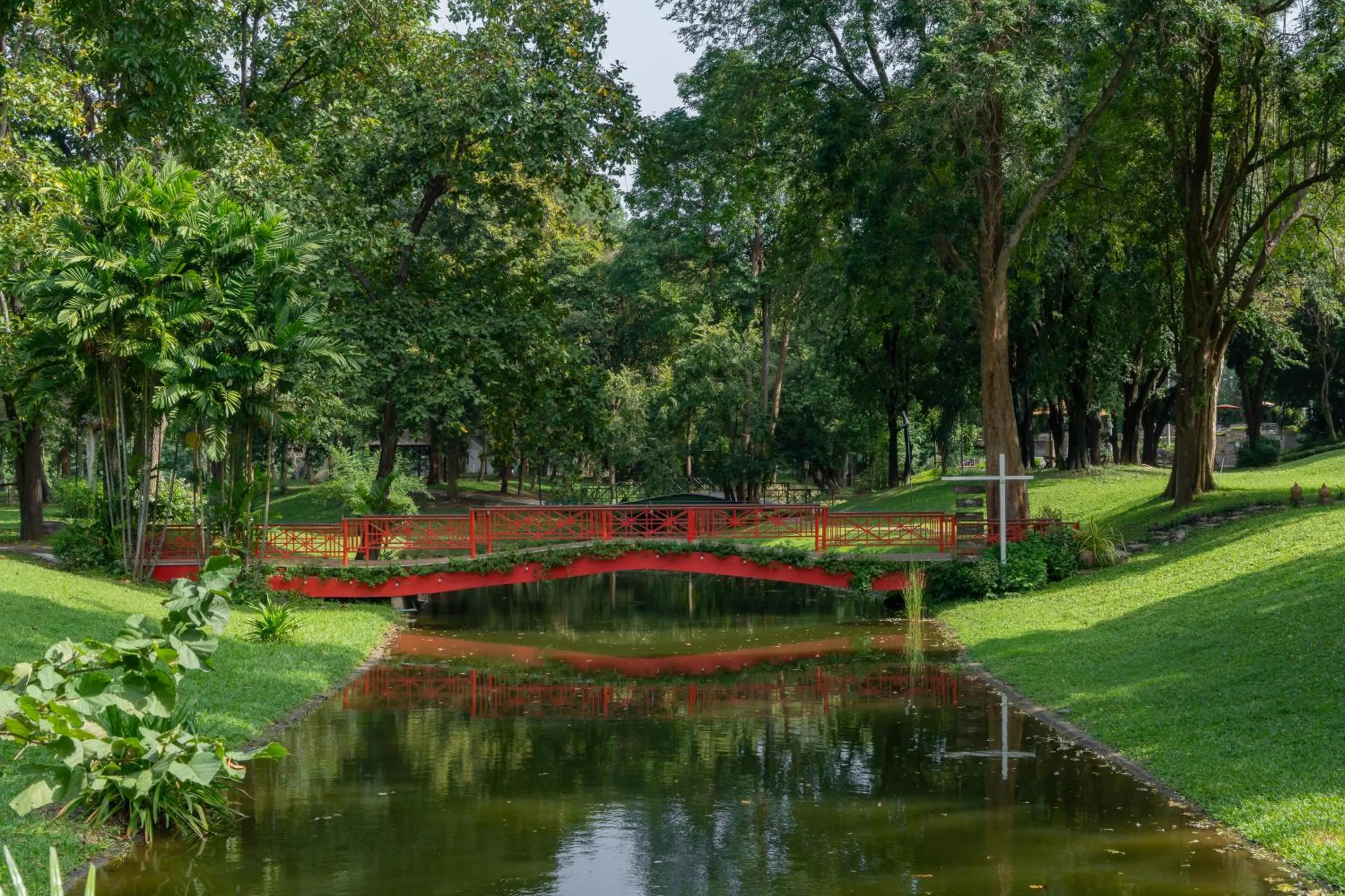 Natural landscape in Comsaed River Kwai Resort