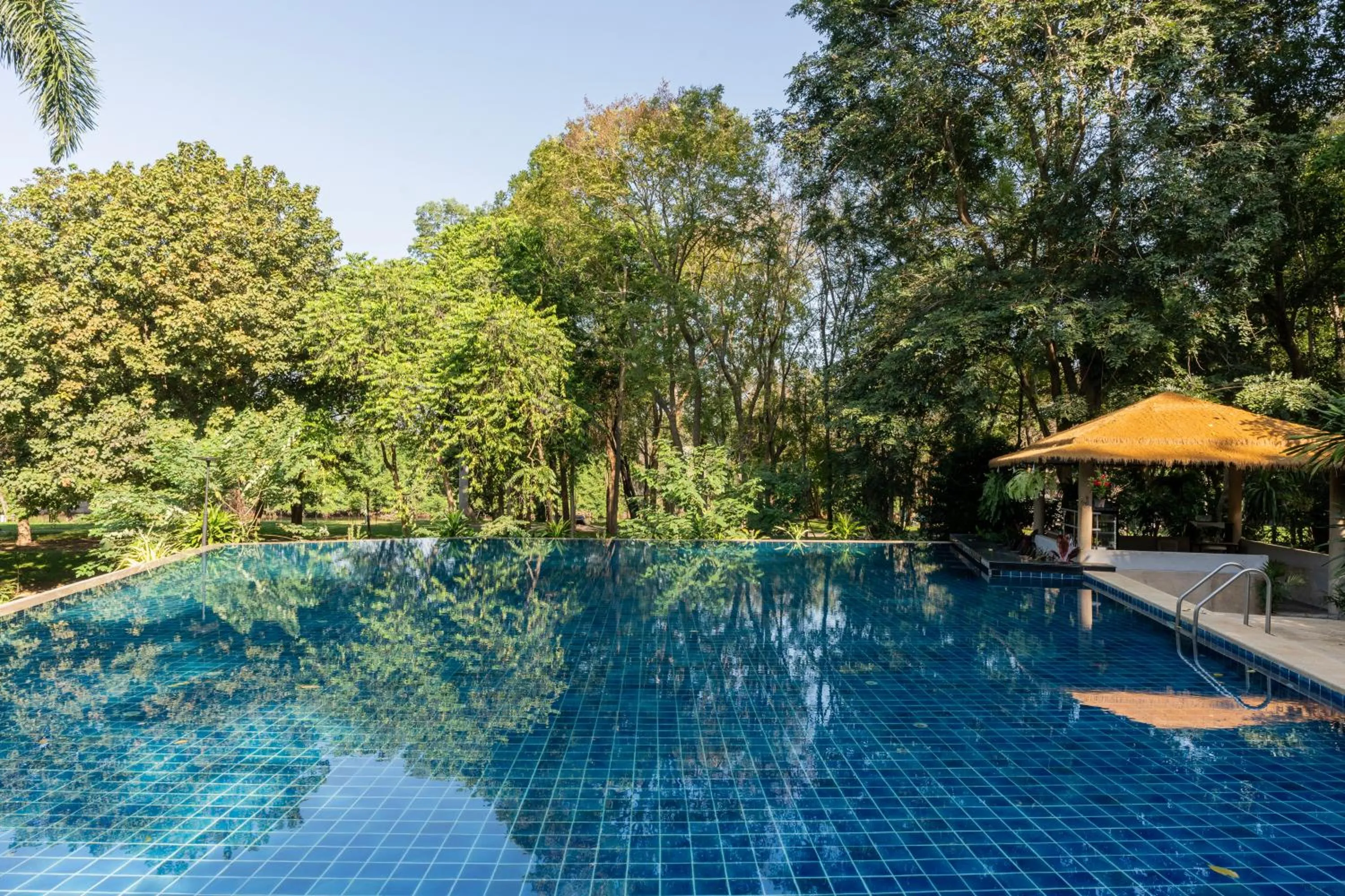 Swimming pool in Comsaed River Kwai Resort