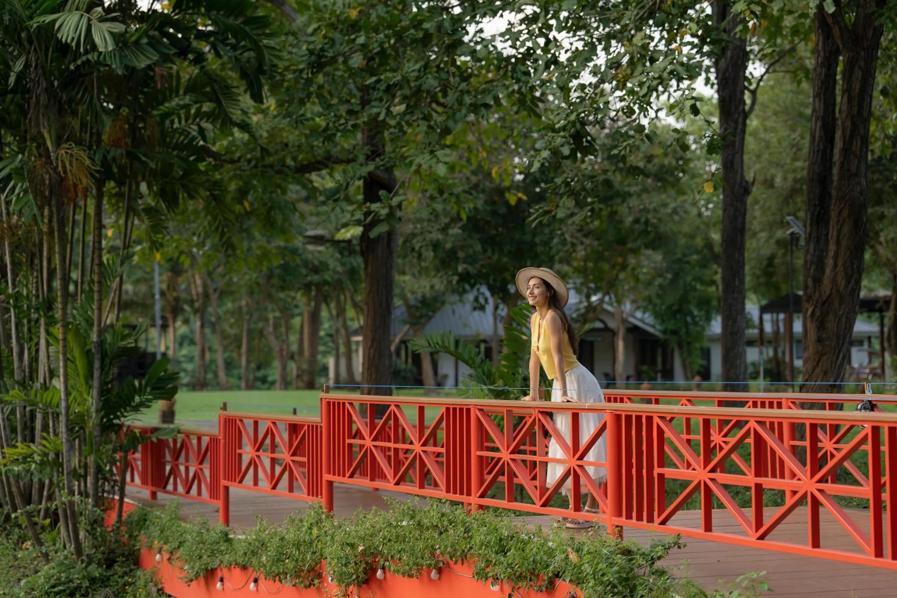 Garden in Comsaed River Kwai Resort