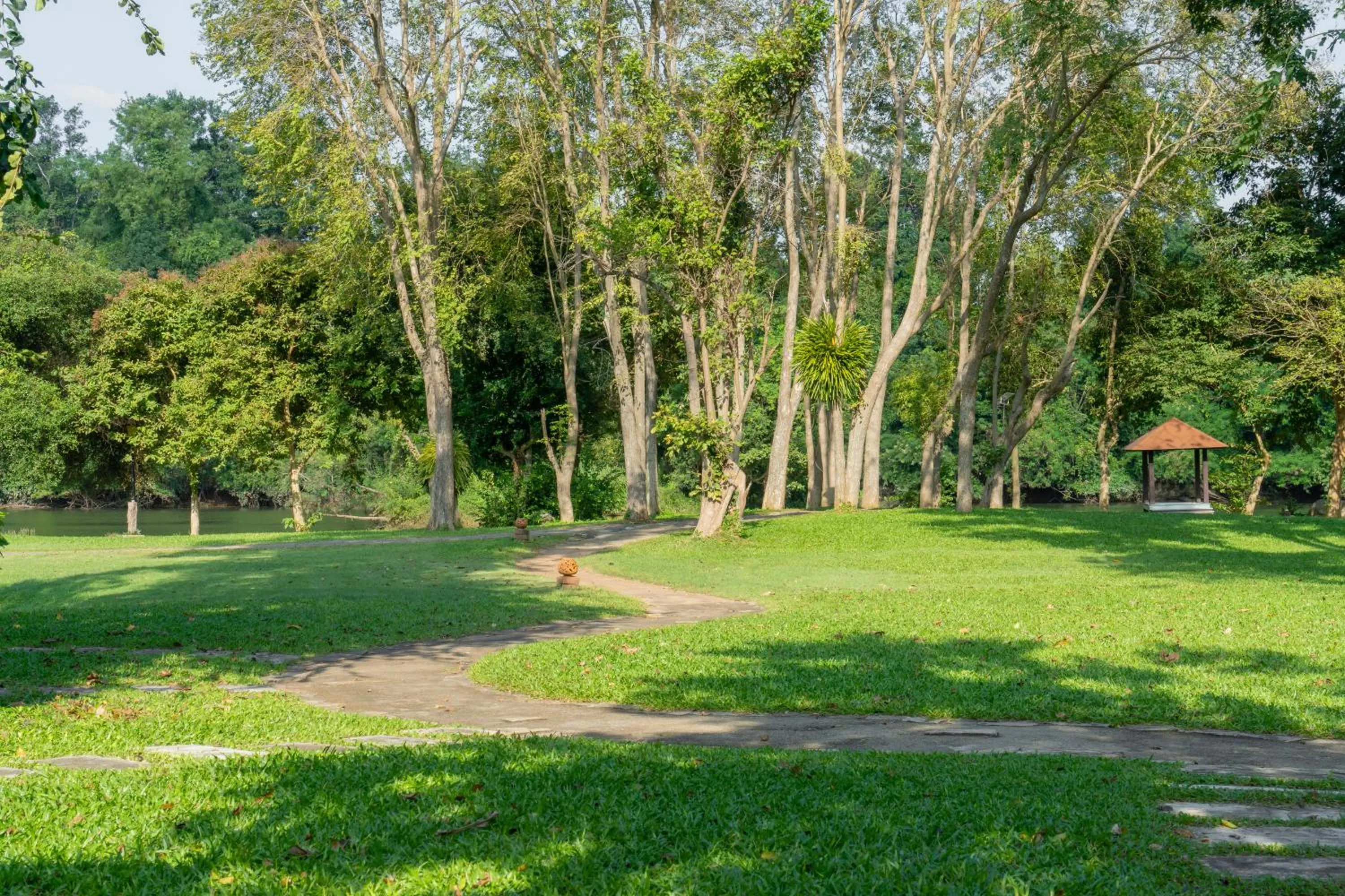 Natural landscape in Comsaed River Kwai Resort
