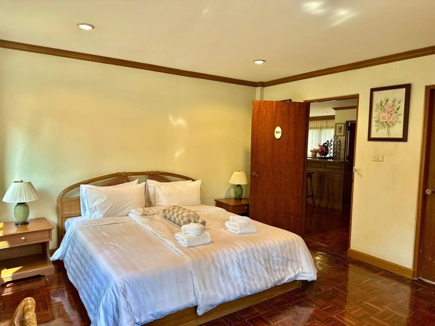 Bedroom, Bed in Comsaed River Kwai Resort