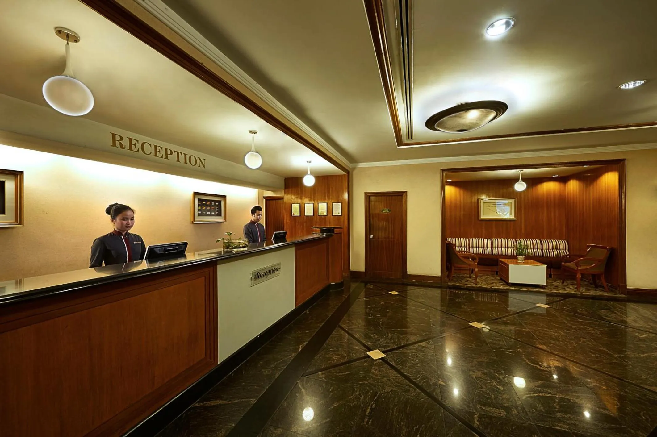 Lobby or reception in Berjaya Penang Hotel