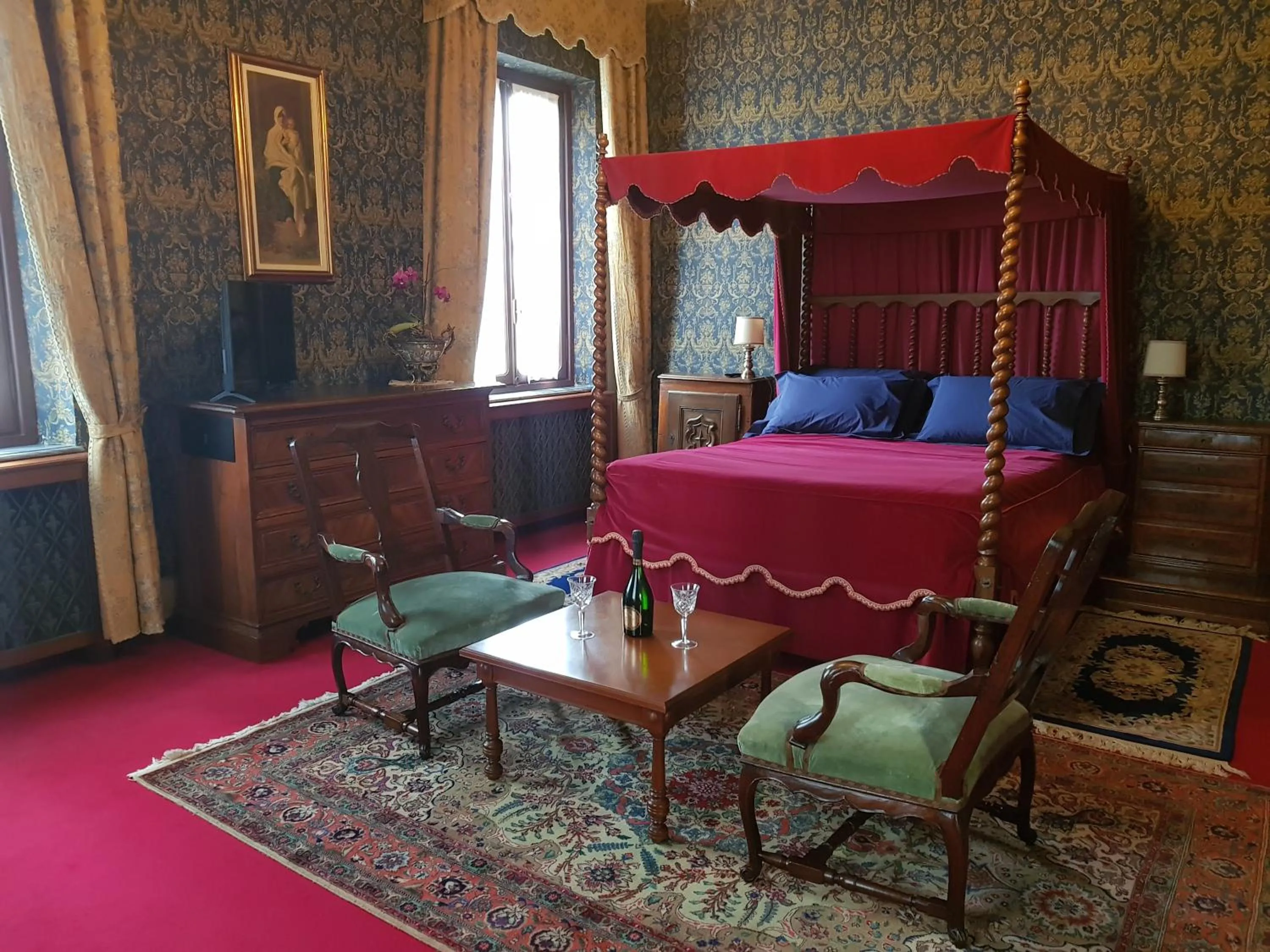 Bedroom, Bed in Bed & Breakfast OttoQuadri