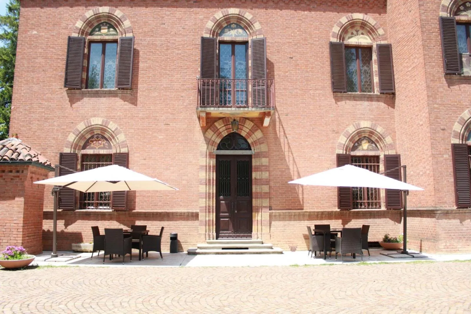 Patio in Bed & Breakfast OttoQuadri
