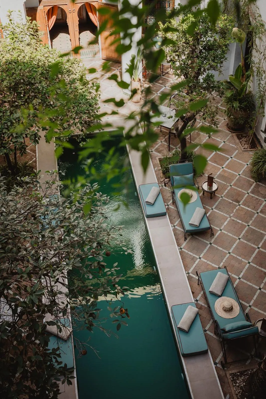 Patio in Riad Le Rihani
