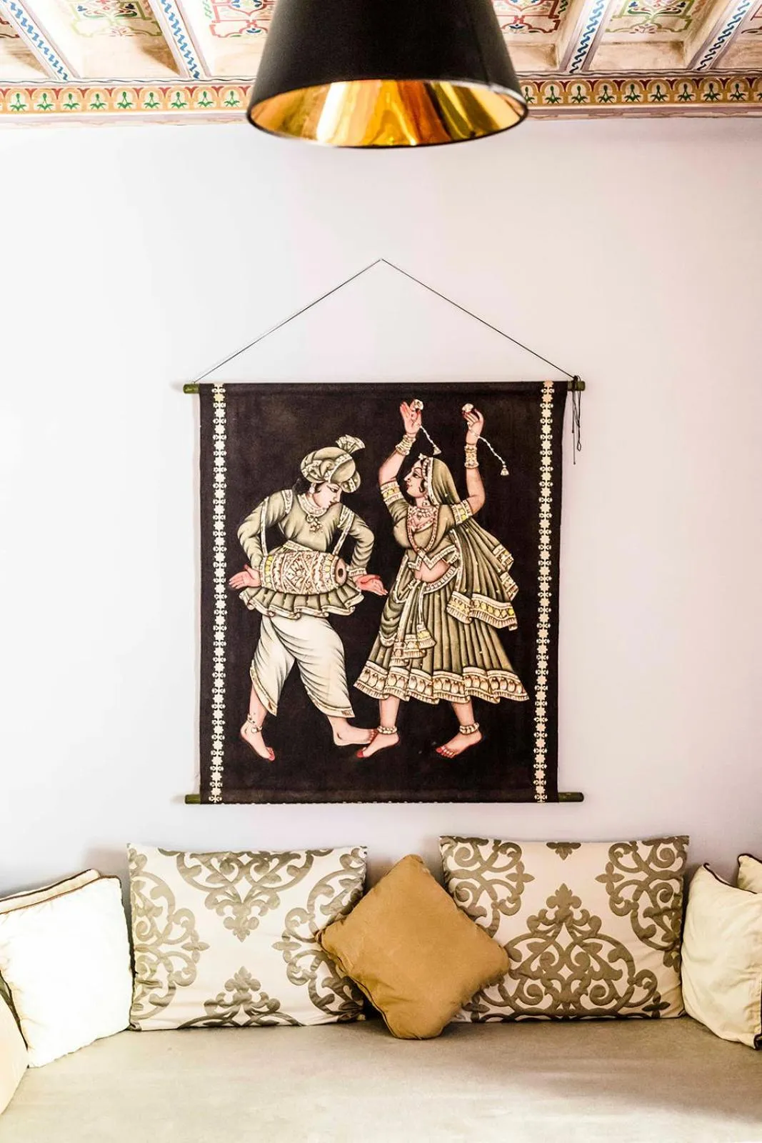 Decorative detail in Riad Le Rihani