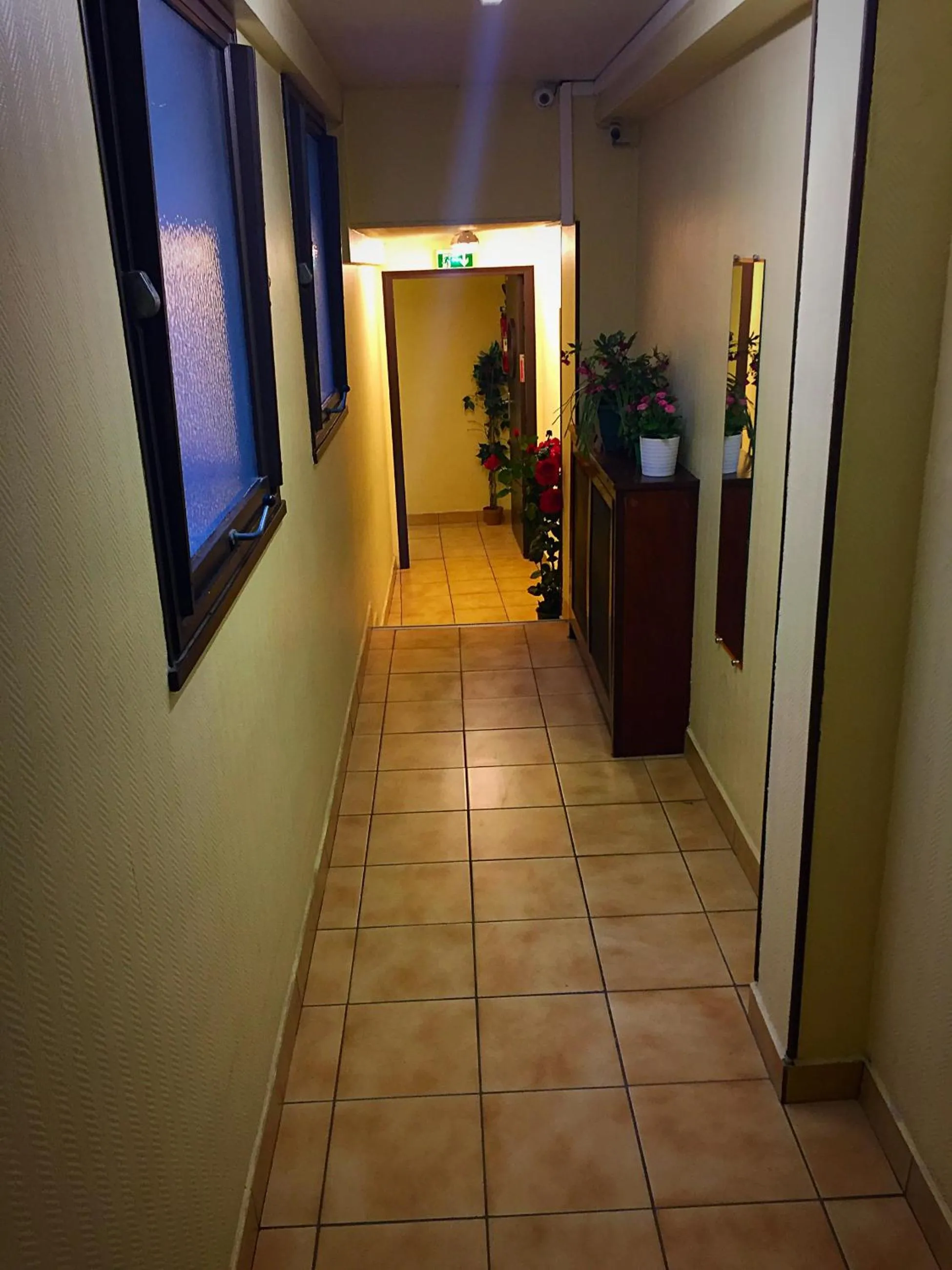 Decorative detail in Hôtel Résidence De Bruxelles