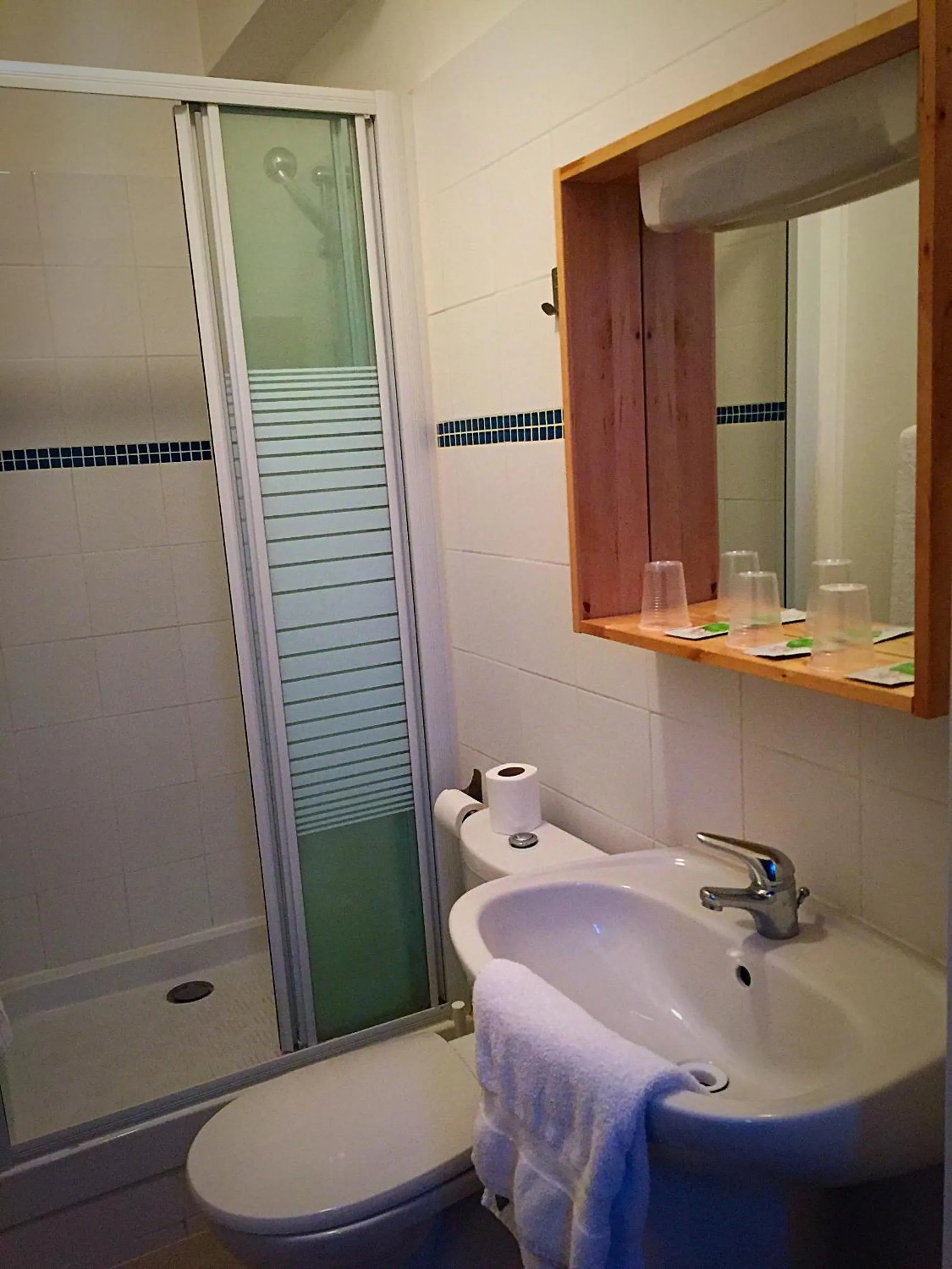 Bathroom in Hôtel Résidence De Bruxelles