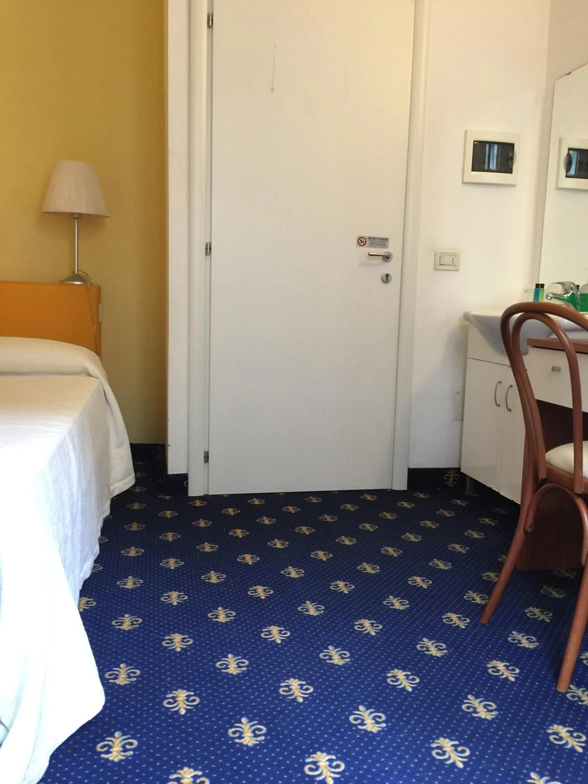 Decorative detail, Bed in My Hotel Milano