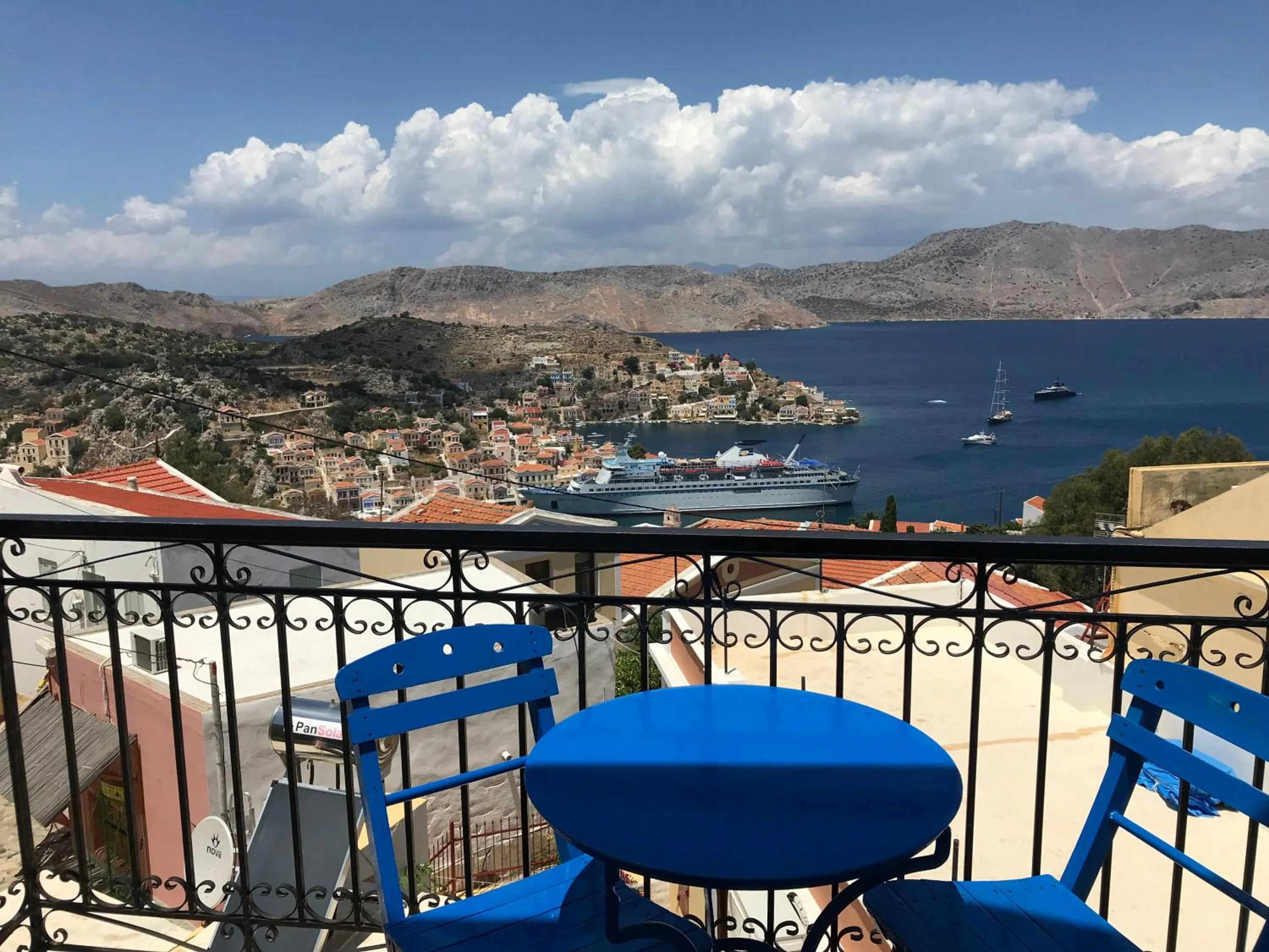 View (from property/room) in Hotel Fiona Symi