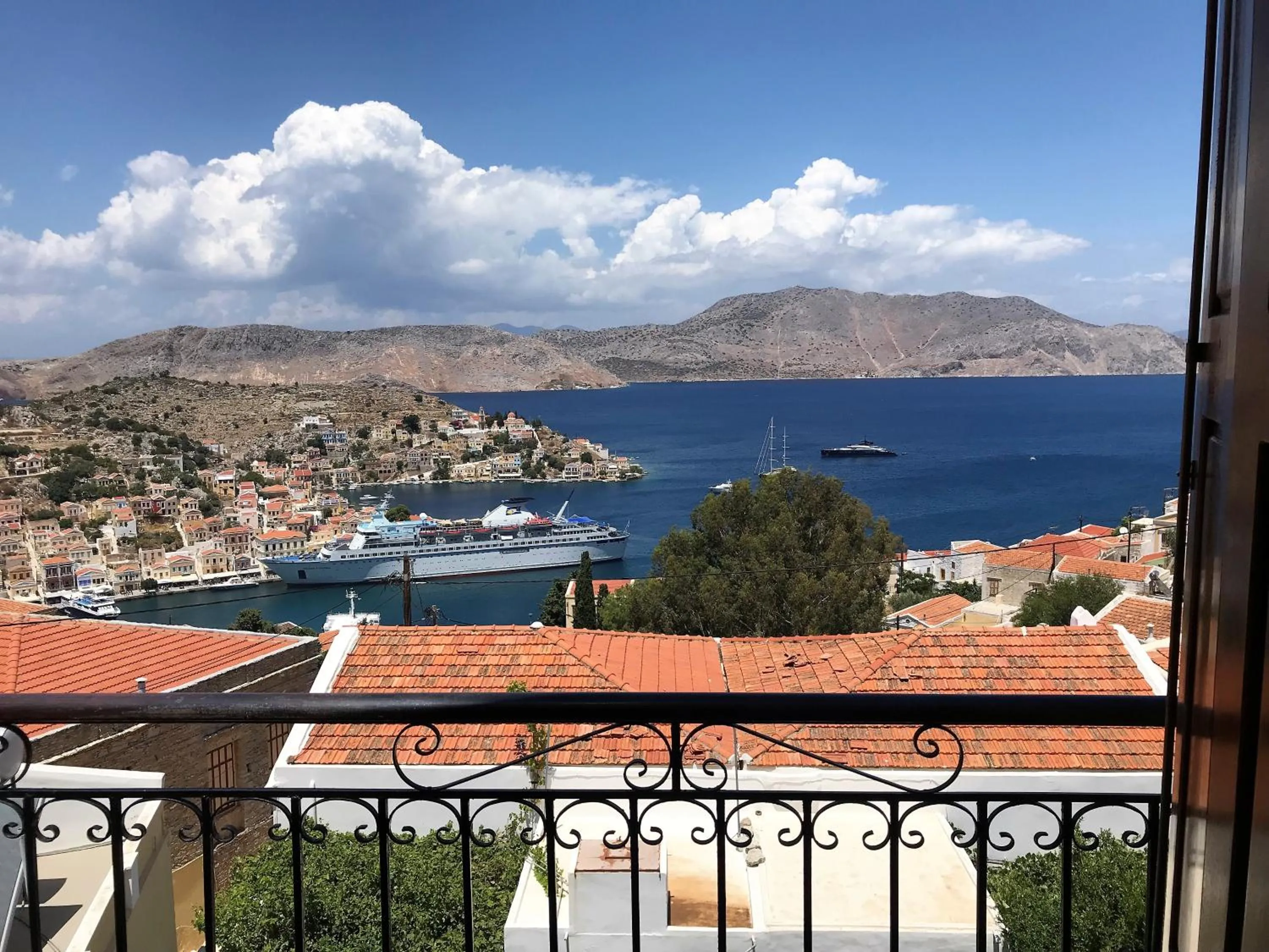 View (from property/room) in Hotel Fiona Symi