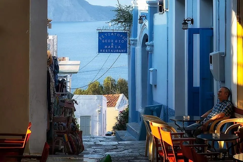 Restaurant/places to eat in Hotel Fiona Symi