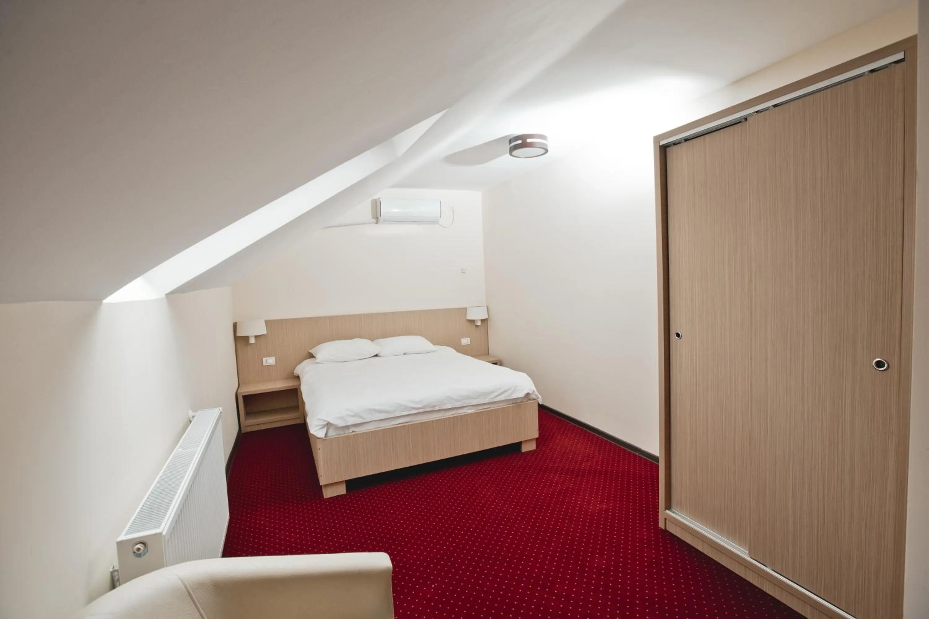 Standard Double Room Attic in Hotel Evergreen
