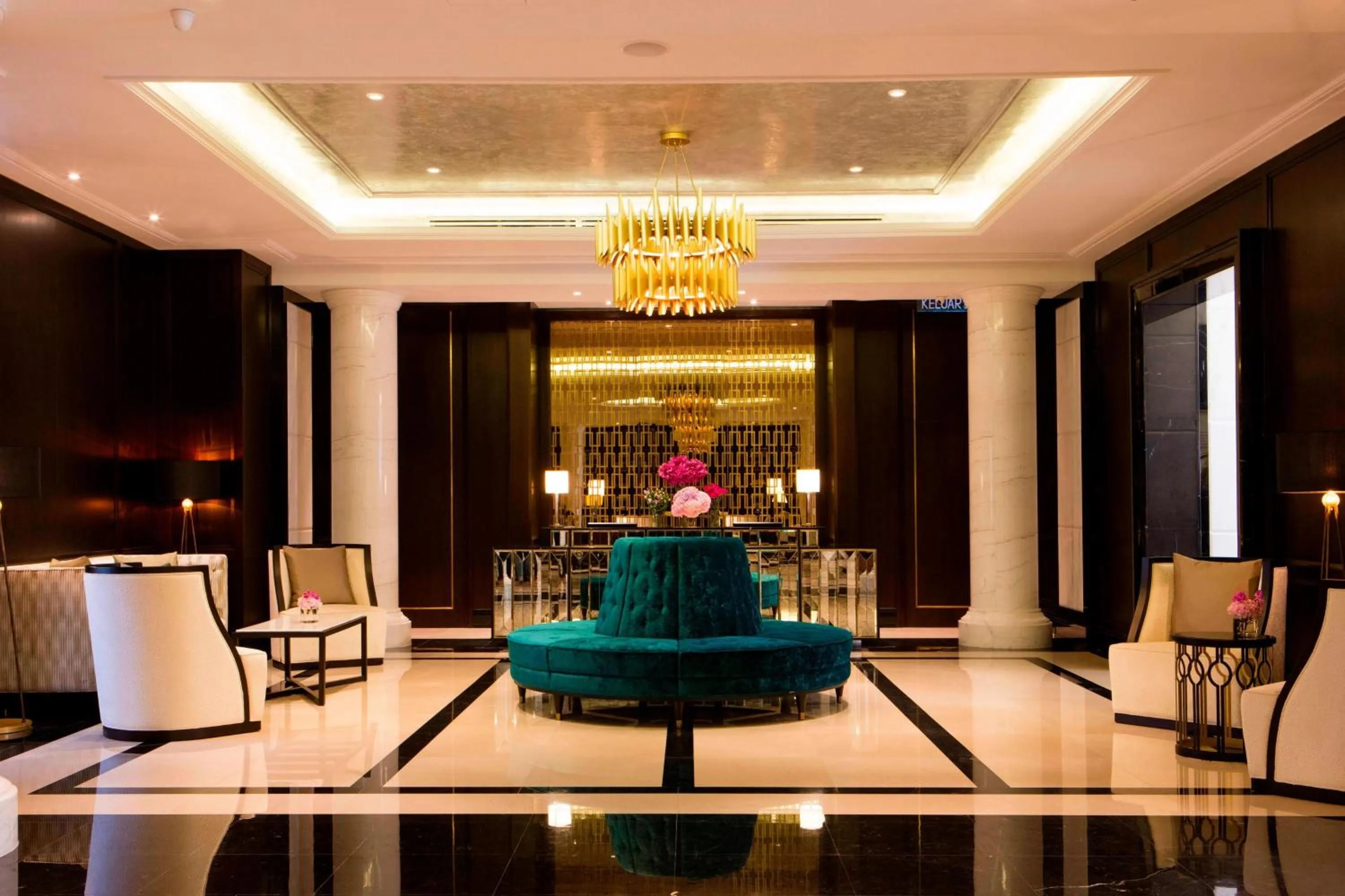 Lobby or reception in The Ritz-Carlton, Kuala Lumpur