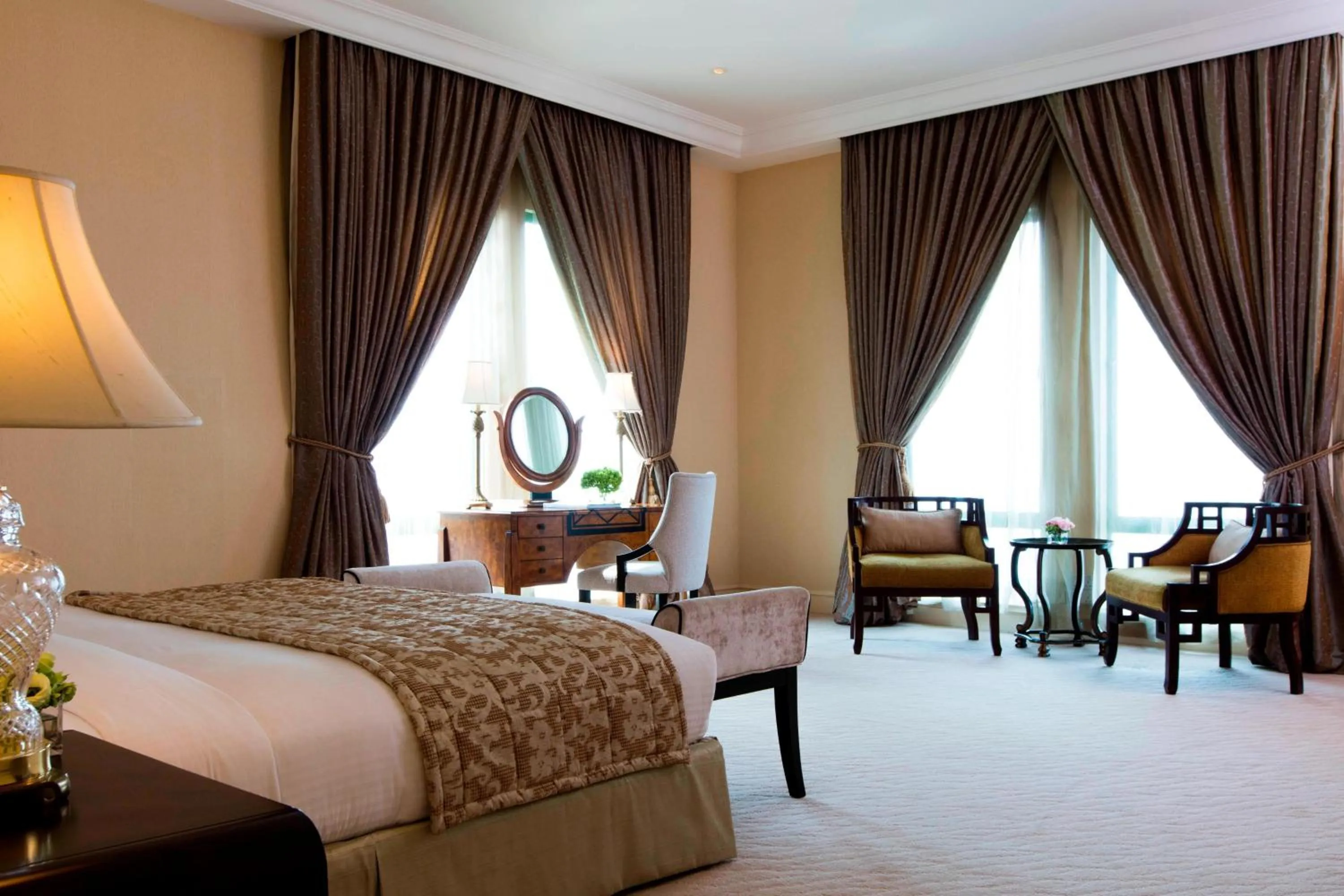 Bedroom, Bed in The Ritz-Carlton, Kuala Lumpur