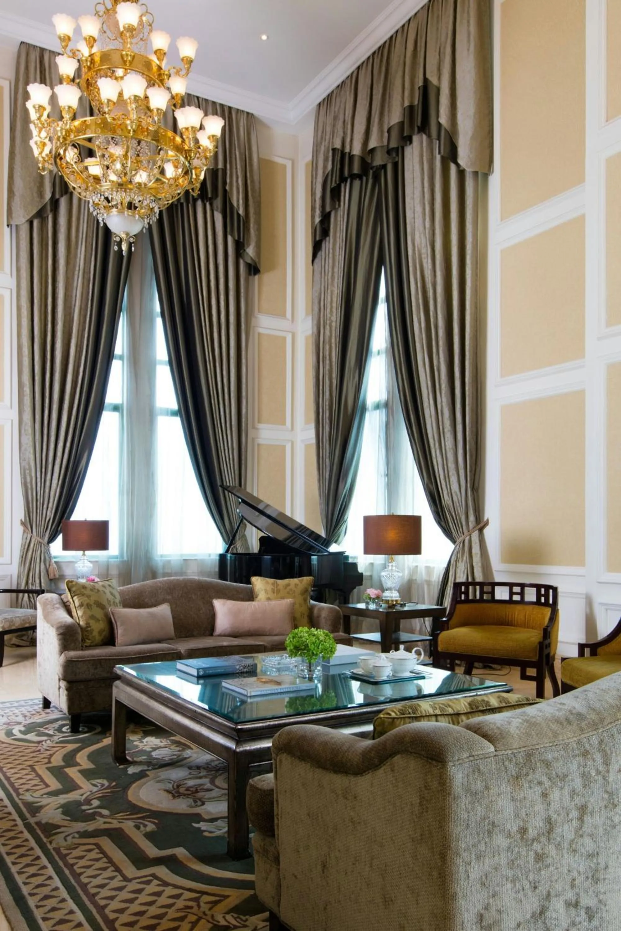Living room in The Ritz-Carlton, Kuala Lumpur