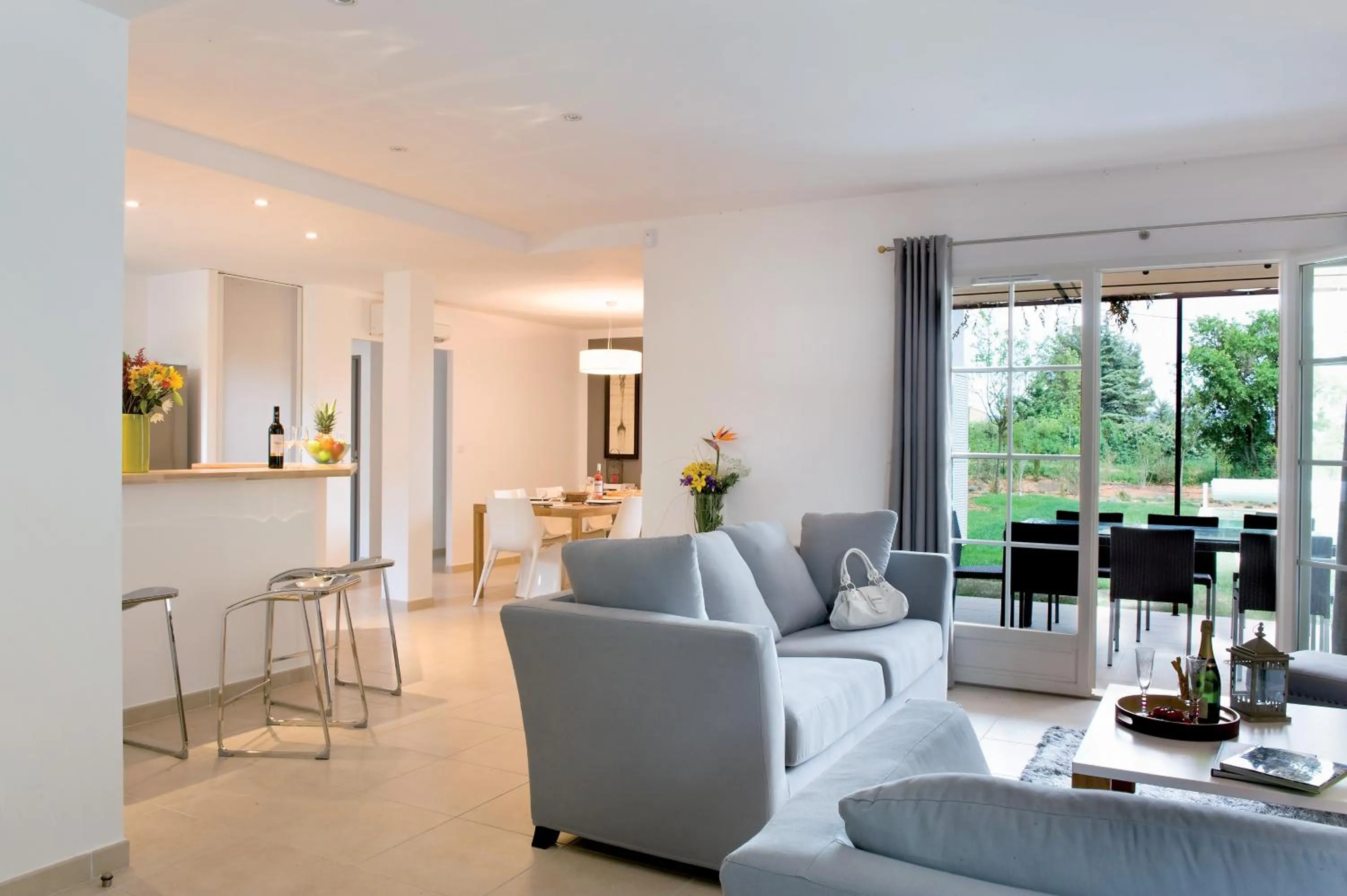 Living room in Lagrange Vacances - Le Clos Savornin