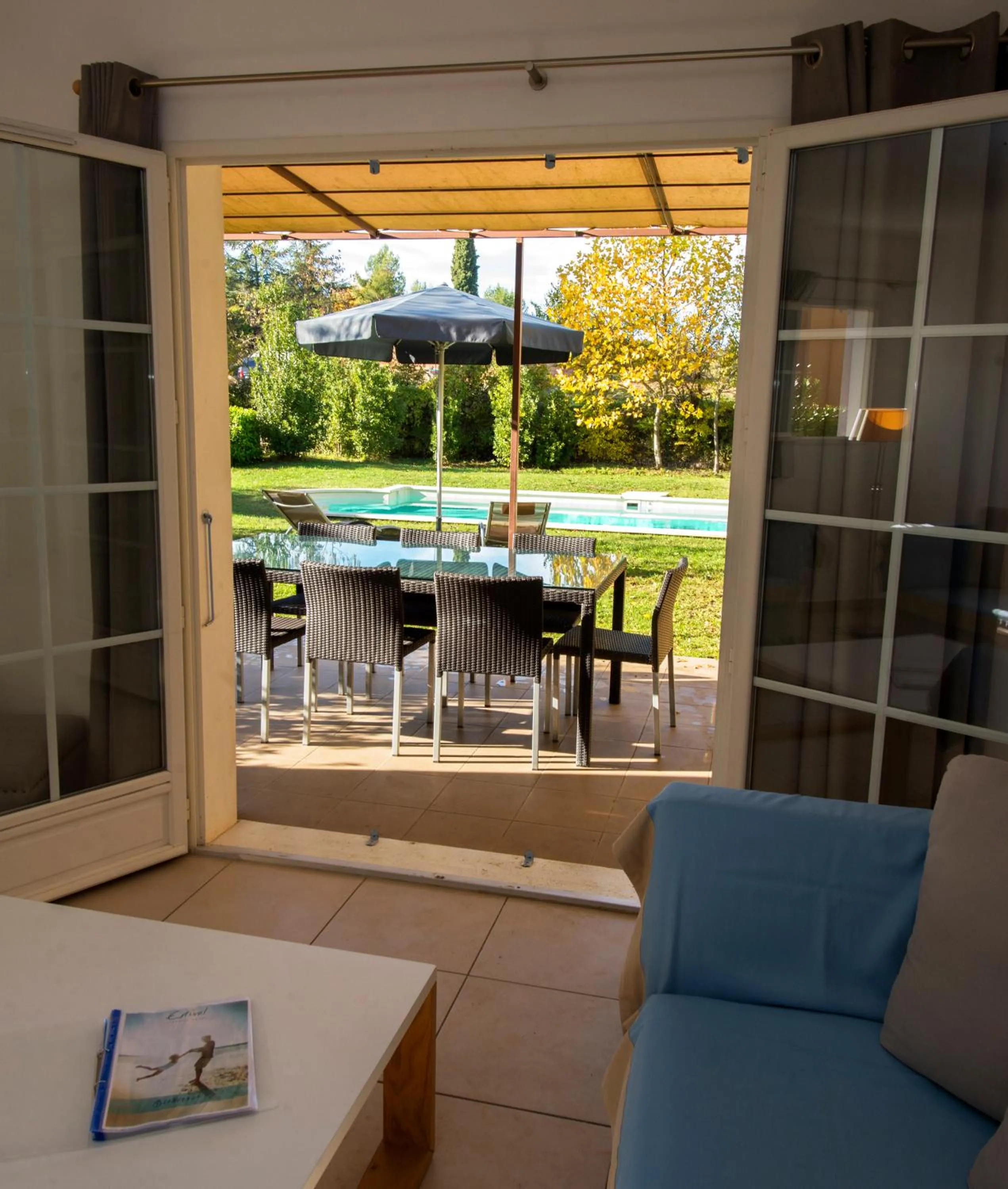 Patio in Lagrange Vacances - Le Clos Savornin