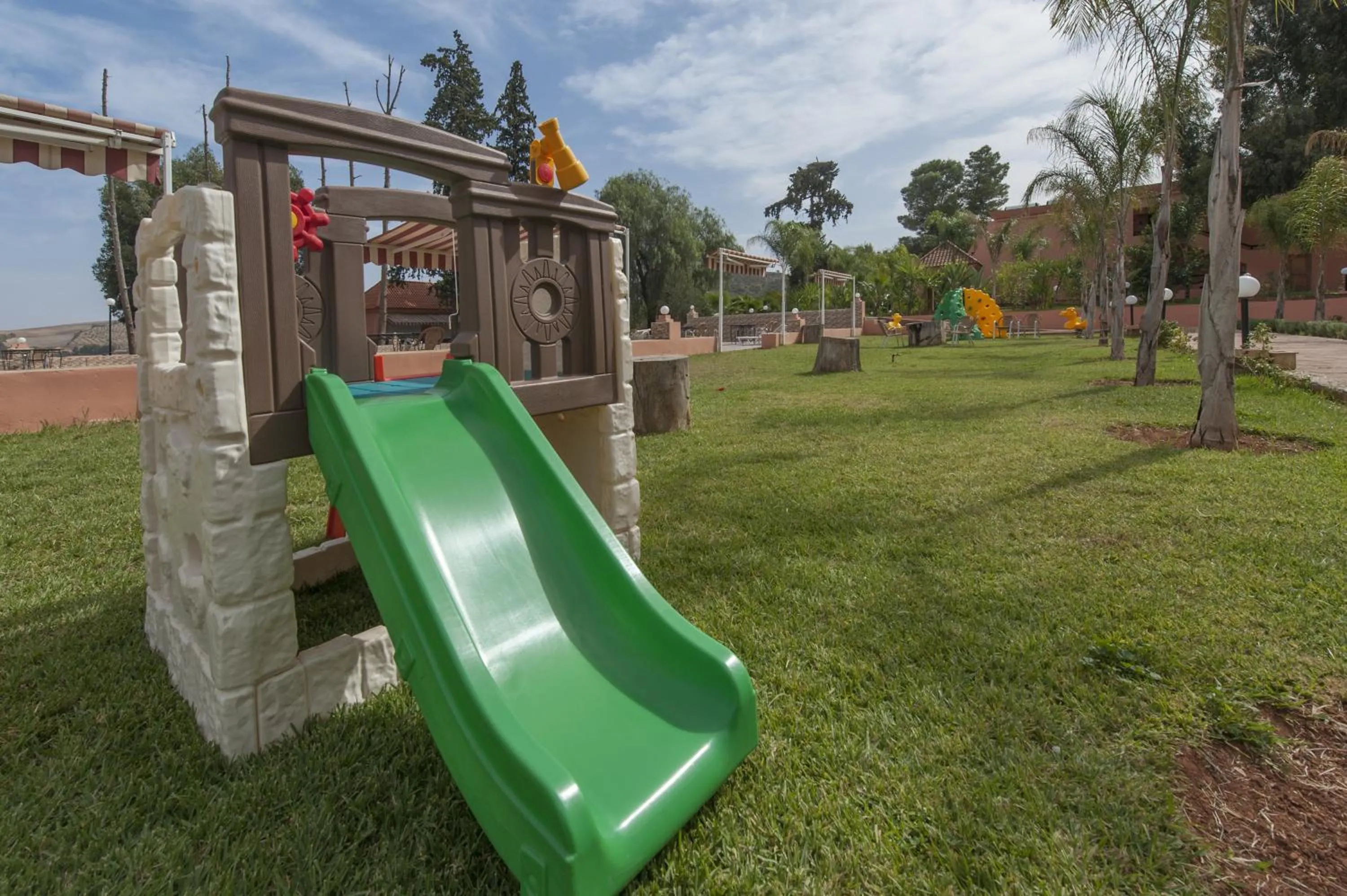 Garden in Hotel Dar Eddaya
