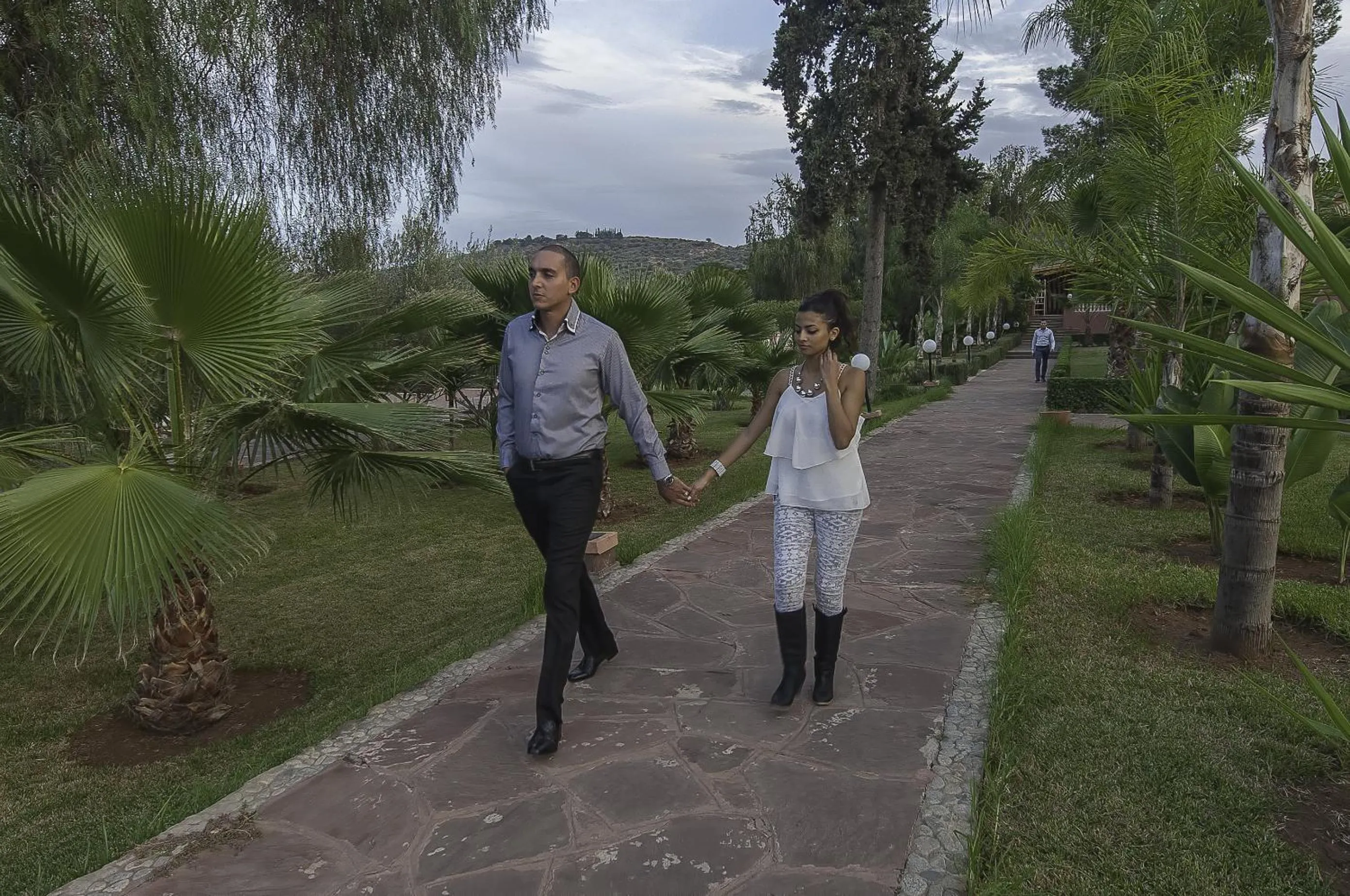Family in Hotel Dar Eddaya